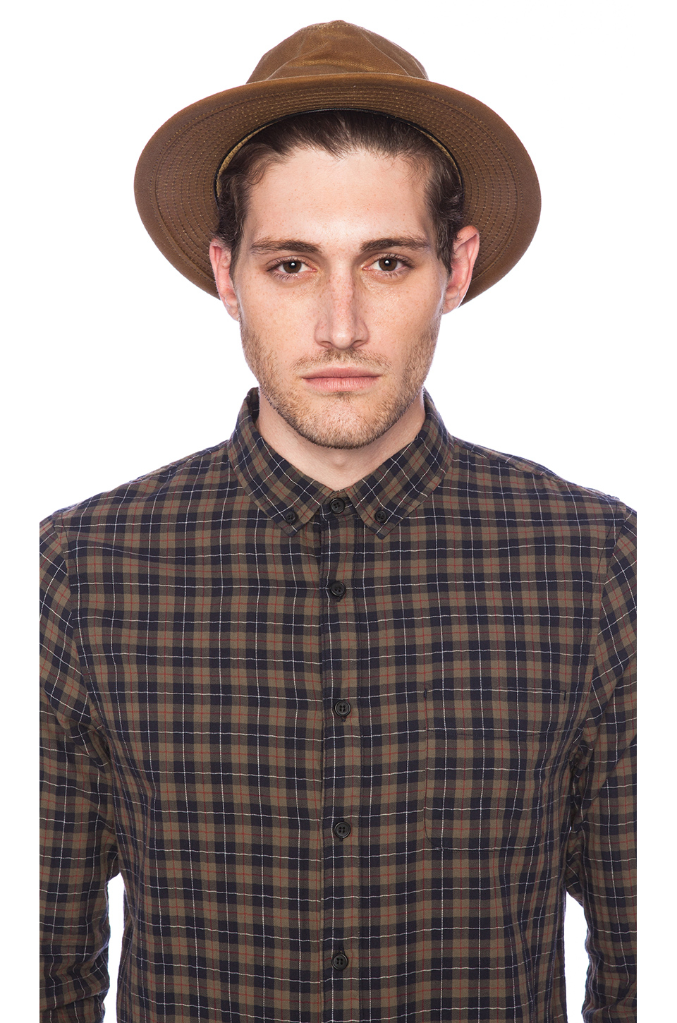 filson tin cloth packer hat