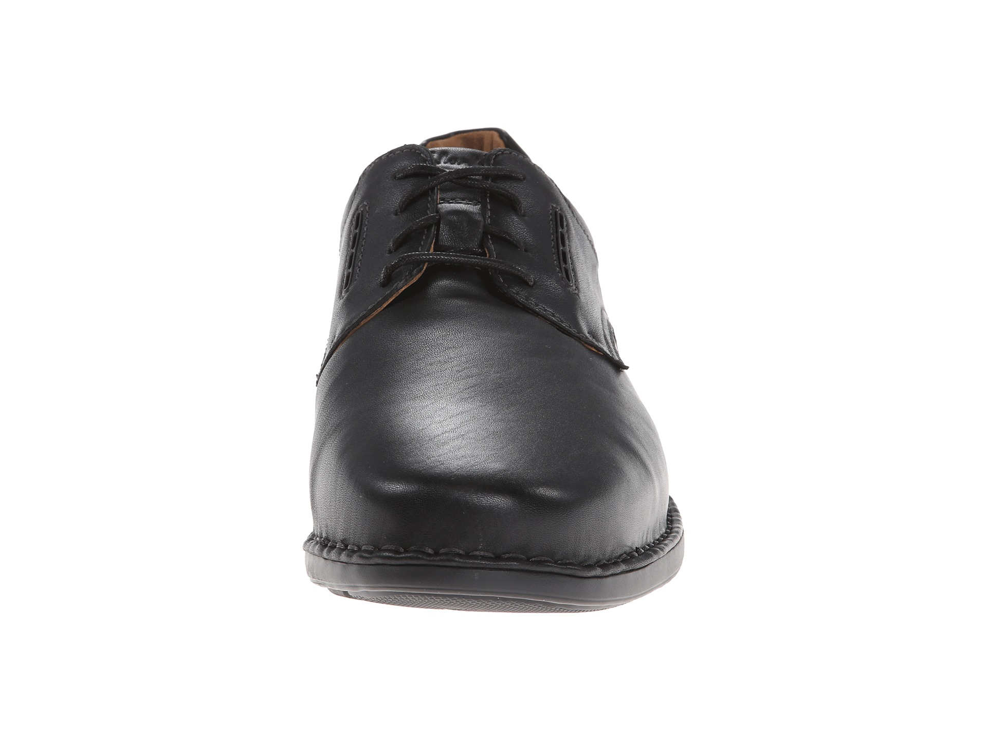 Clarks Leather Un.corner Plain in Black Leather (Black) for Men - Lyst