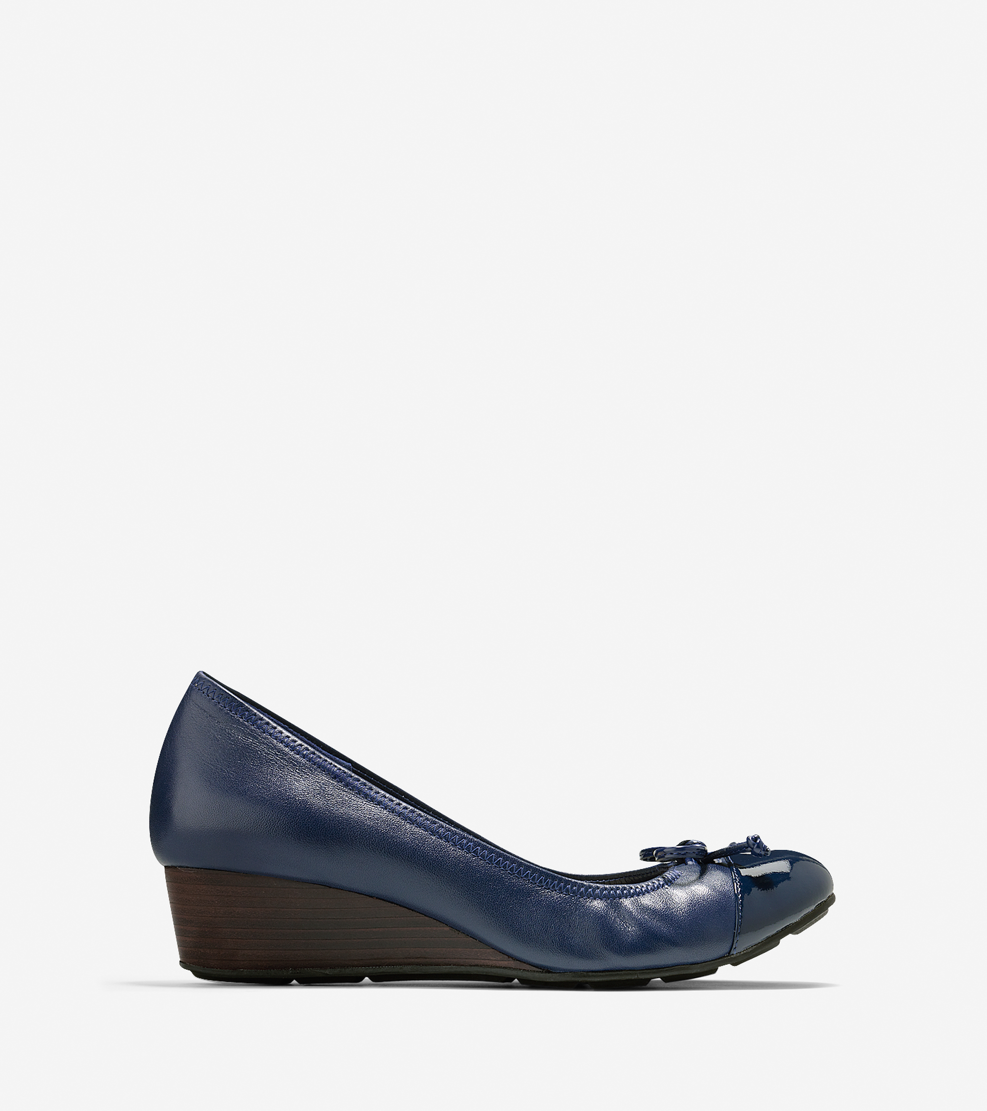 cole haan closed toe wedge