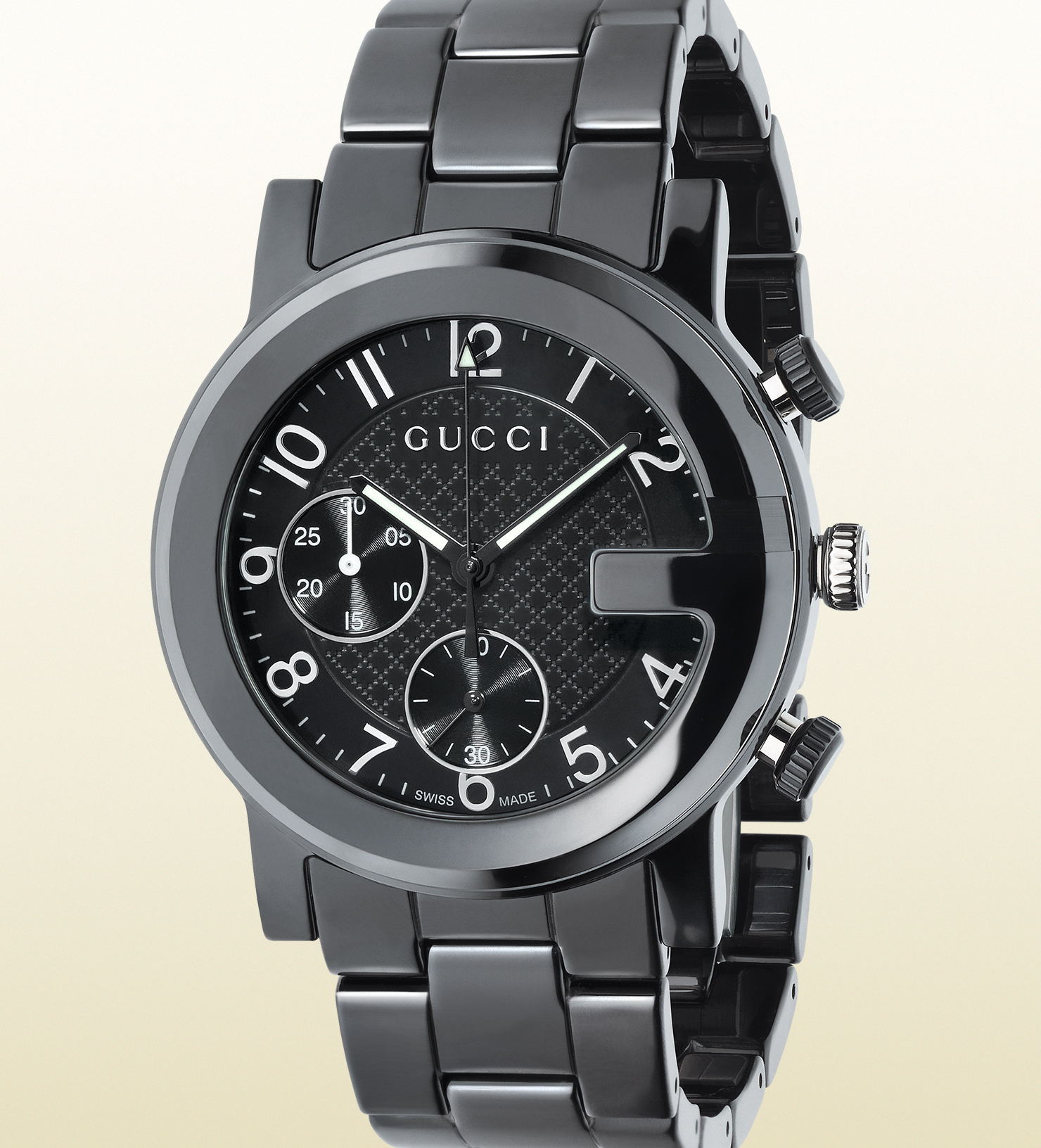 Gucci Gchrono Ceramic Watch in Black for Men Lyst