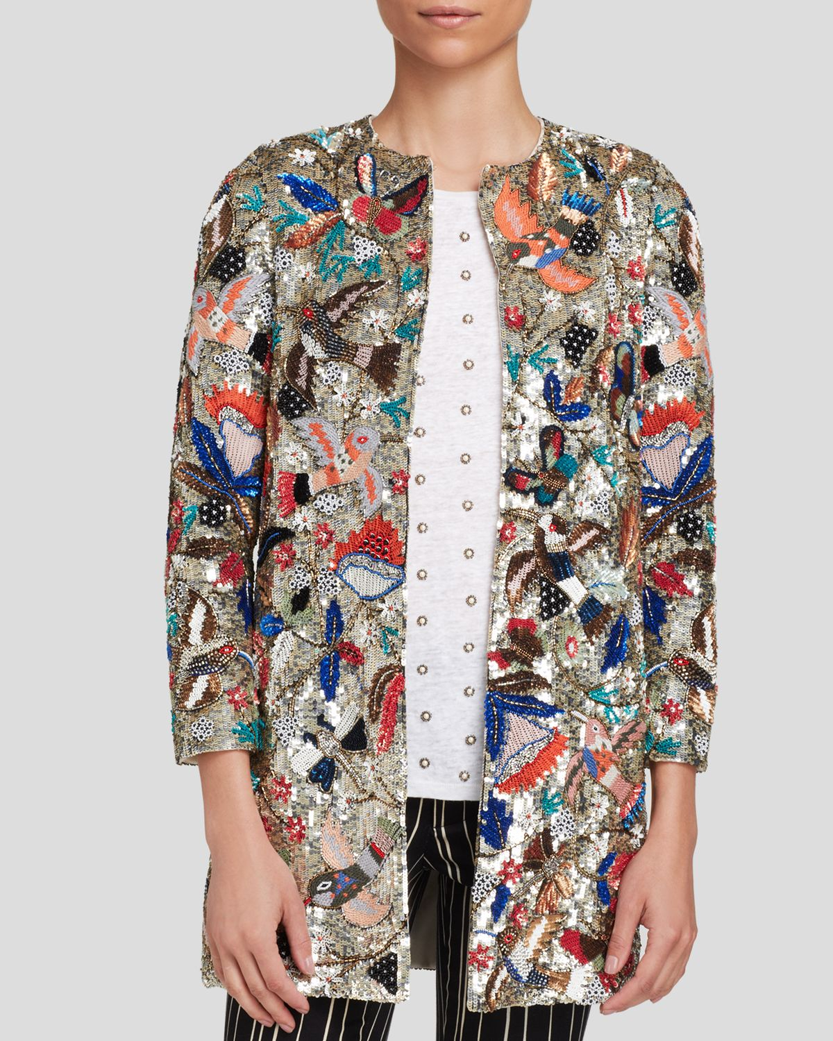 alice and olivia georgia jacket