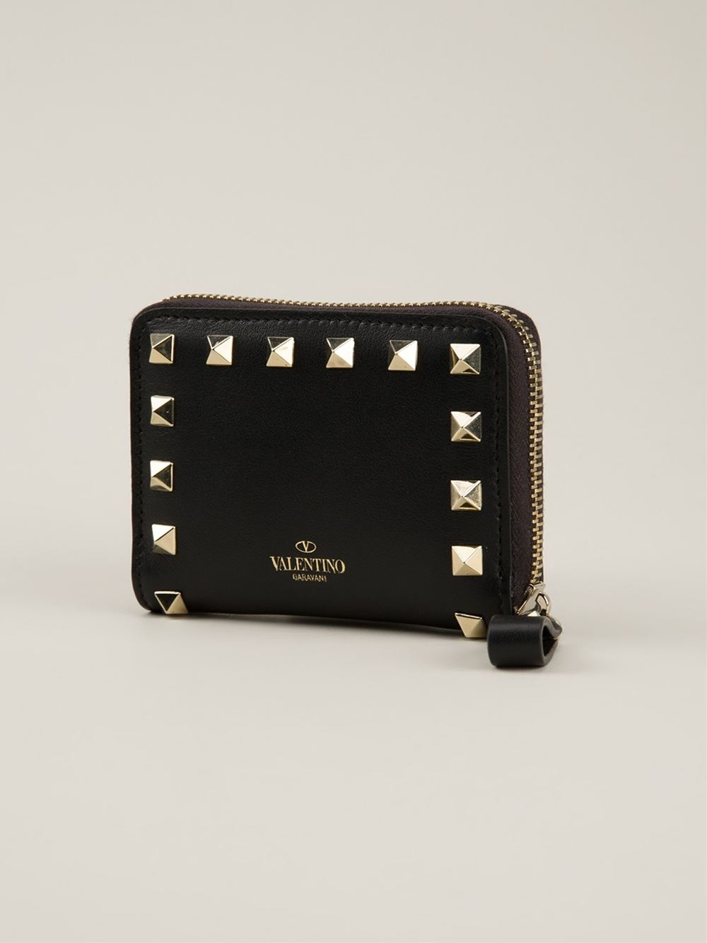 valentino rockstud coin purse