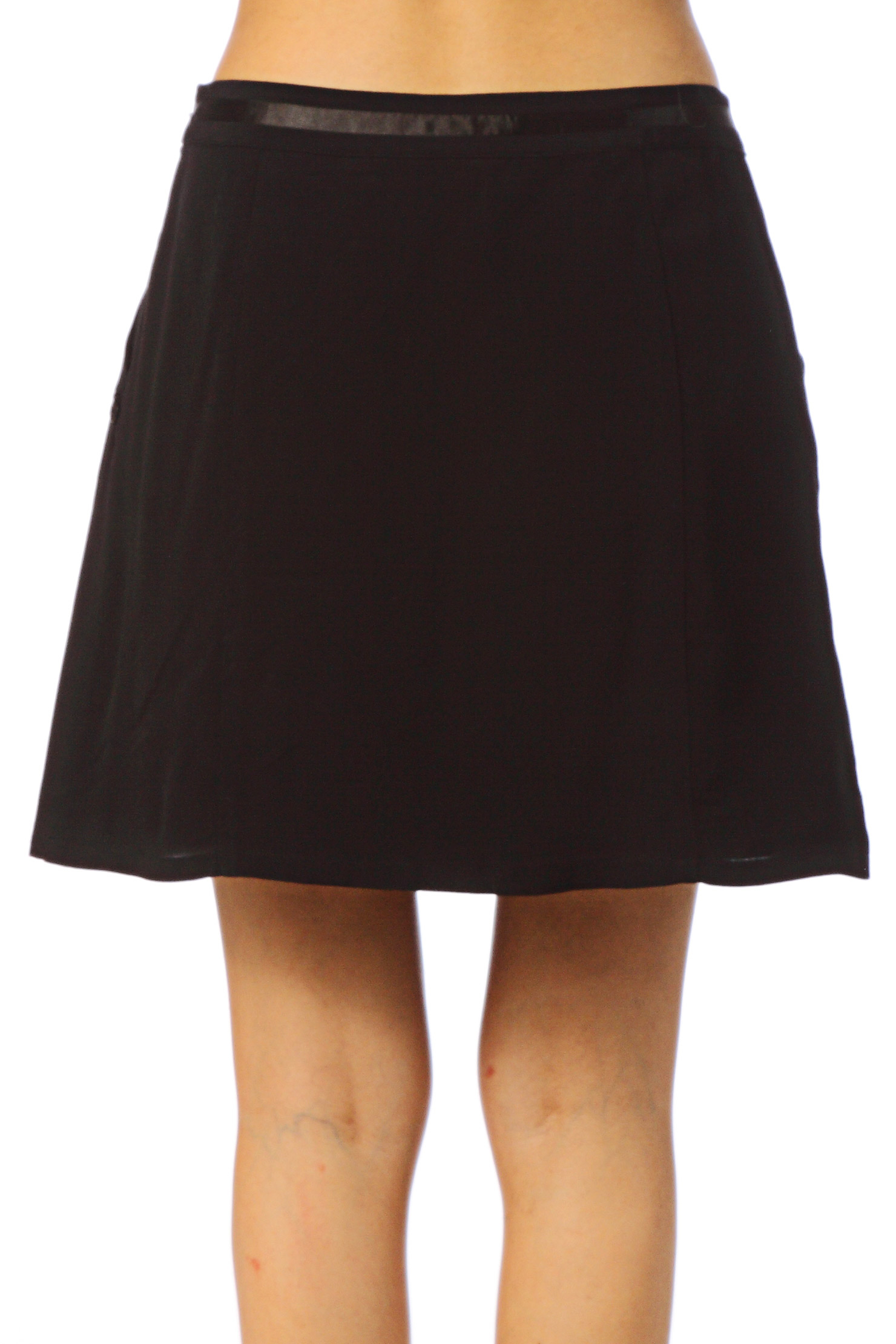 Maison scotch Mini Skirt in Black | Lyst