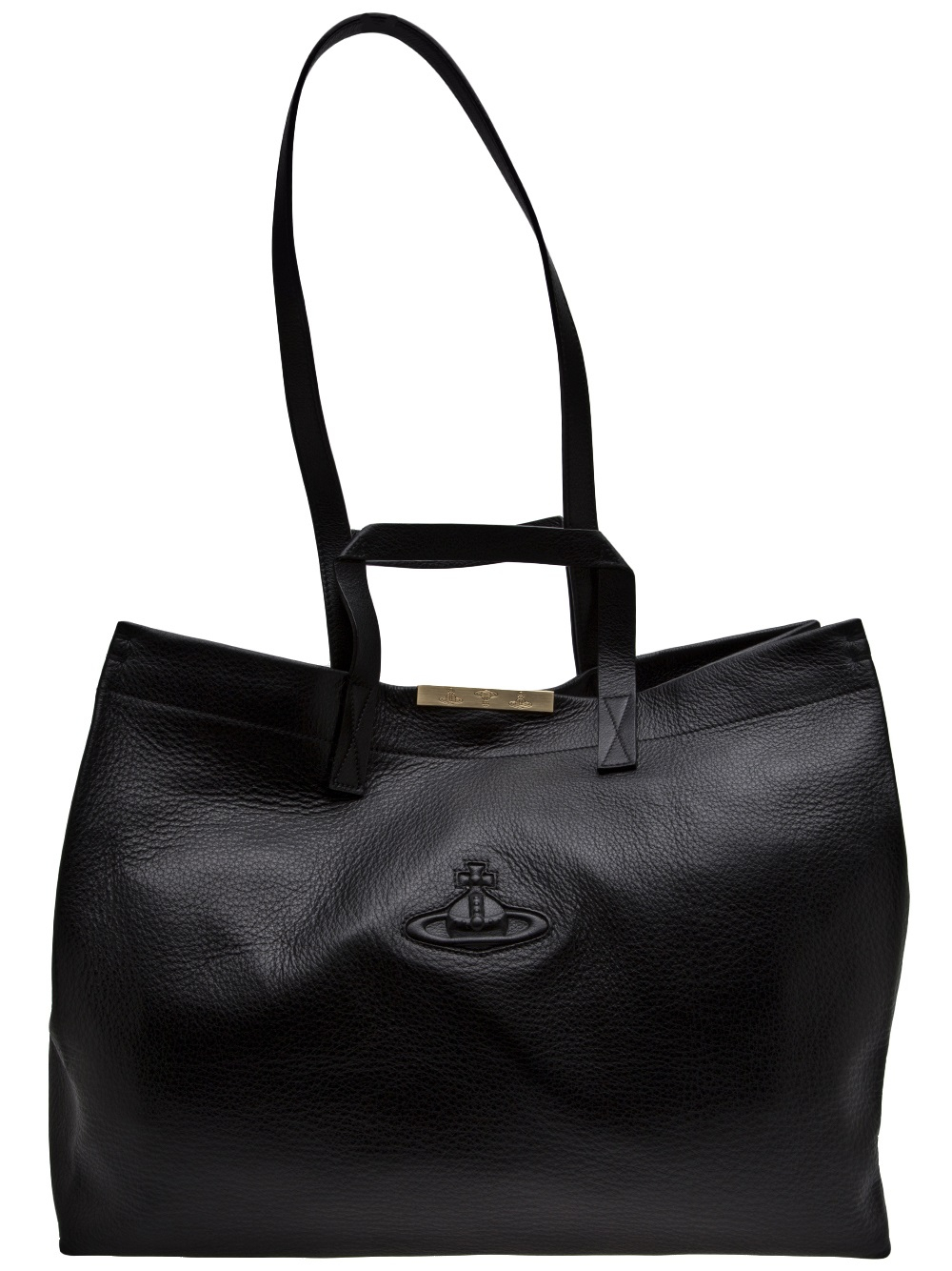Vivienne Westwood Large Shopper Bag in Black | Lyst