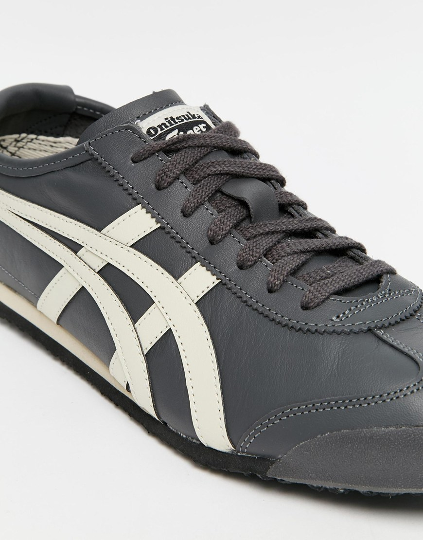 Asics Onitsuka Tiger Mexico 66 Trainers in Grey (Gray) for Men | Lyst