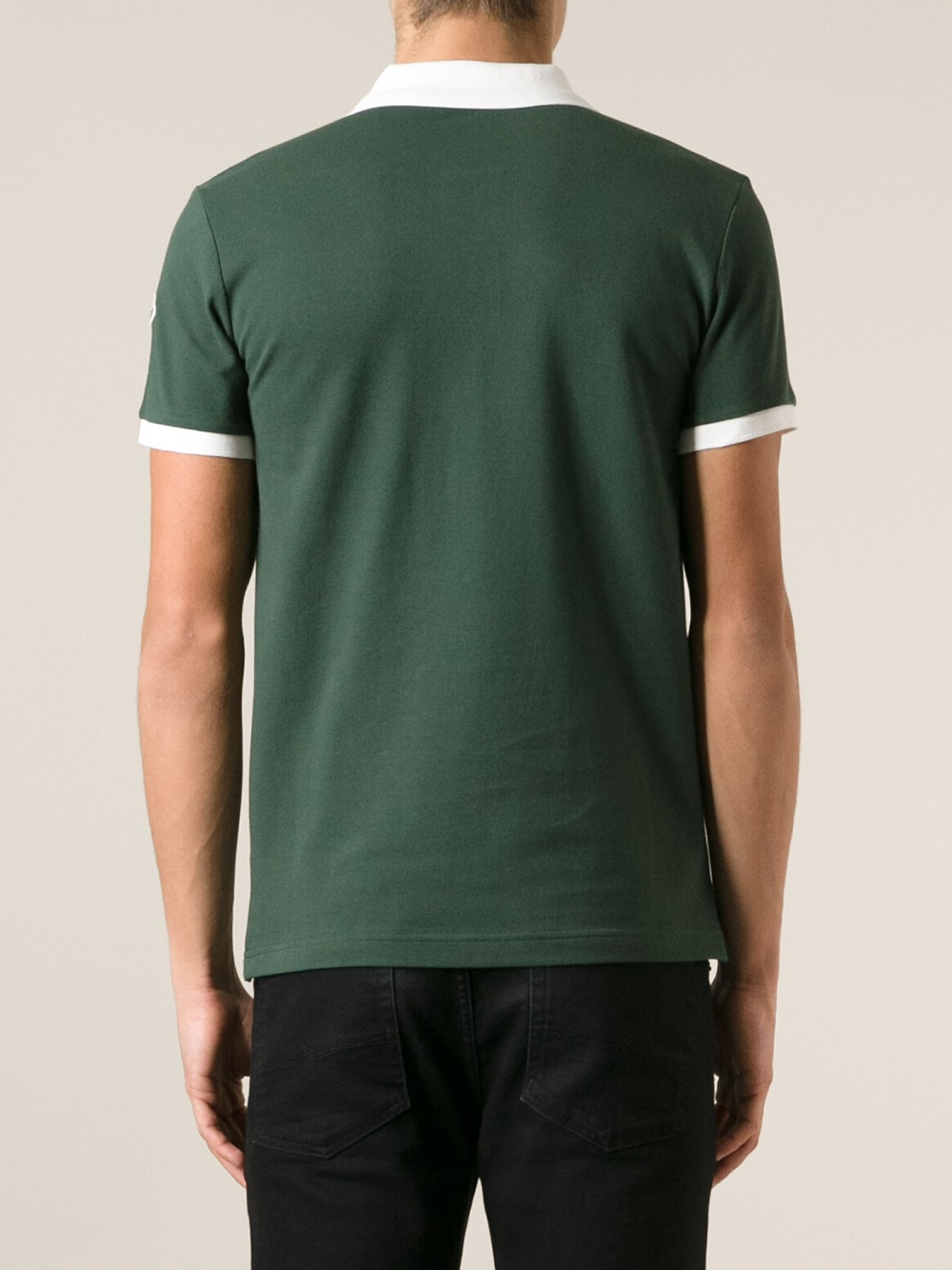 mens green moncler polo mens green moncler polo