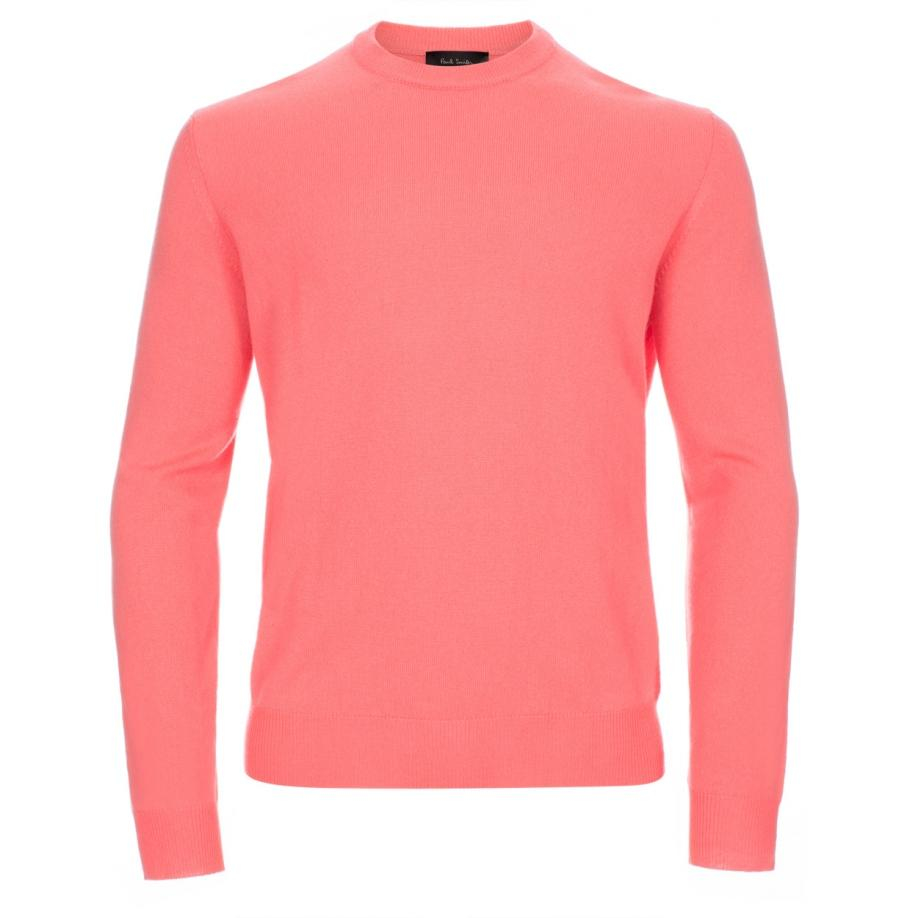 Lyst - Paul Smith Men's Bright Pink Cashmere Sweater in Pink for Men