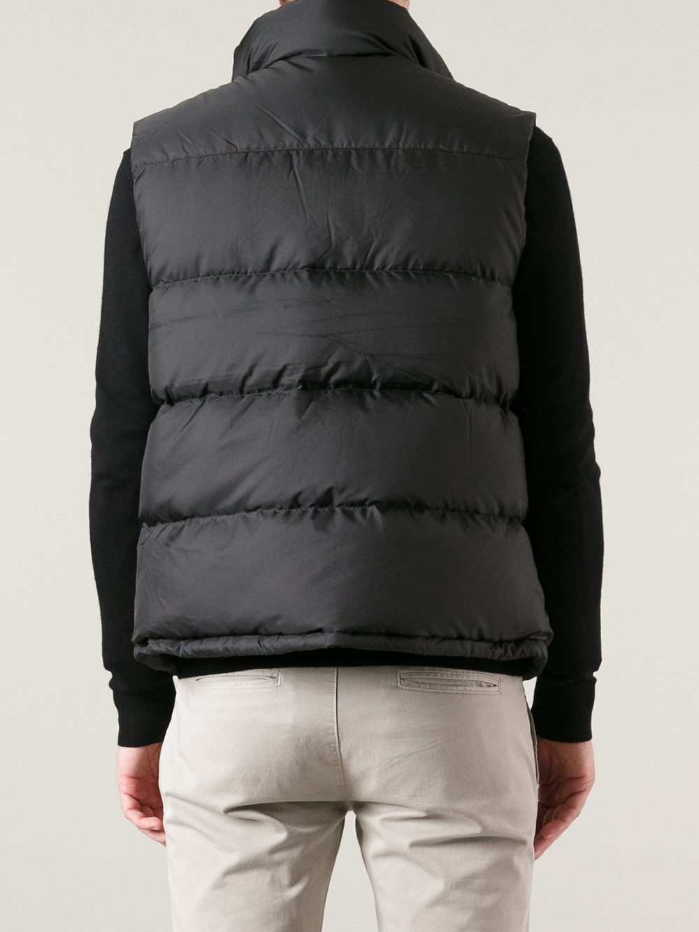 Polo Ralph Lauren Padded Gilet in Black for Men - Lyst