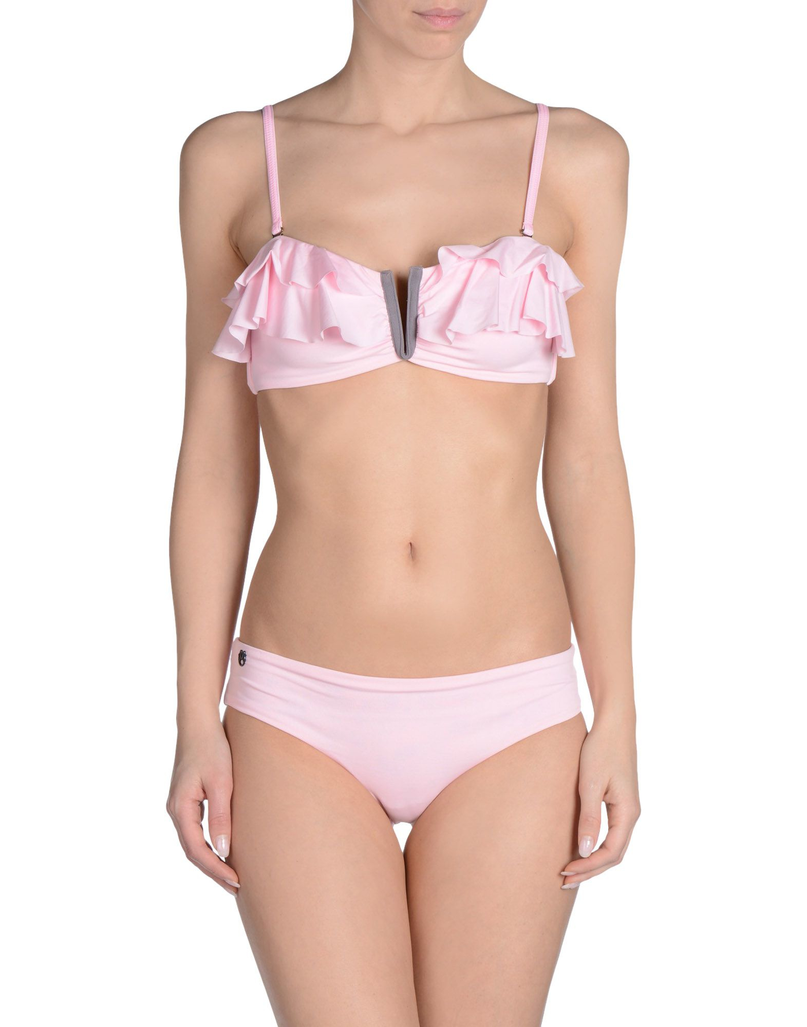 light pink bikinis