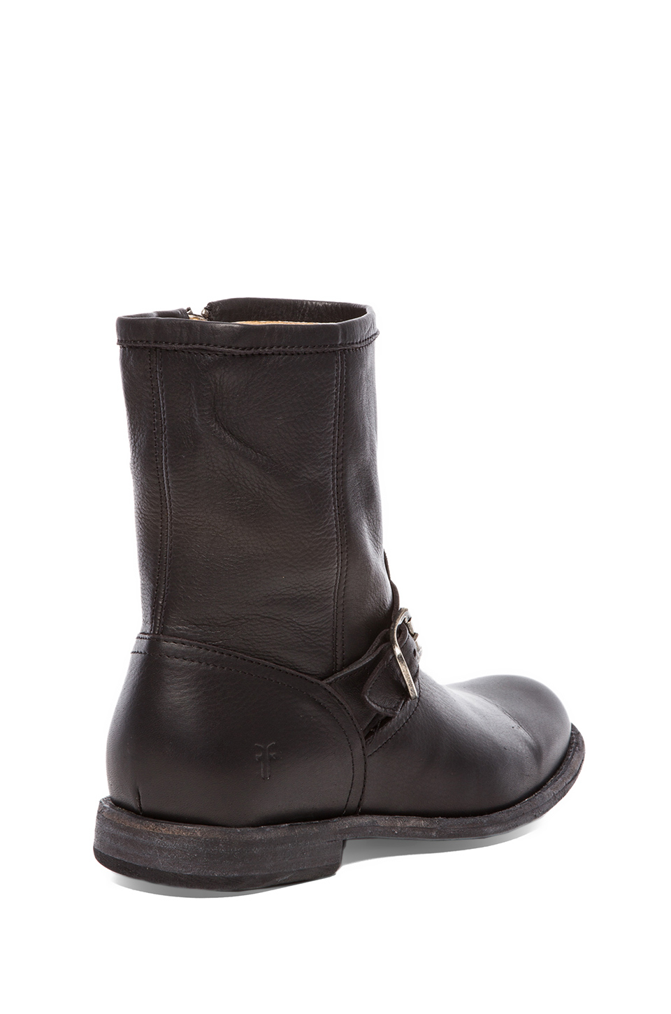 Frye Phillip Inside Zip Boot in Black for Men - Lyst