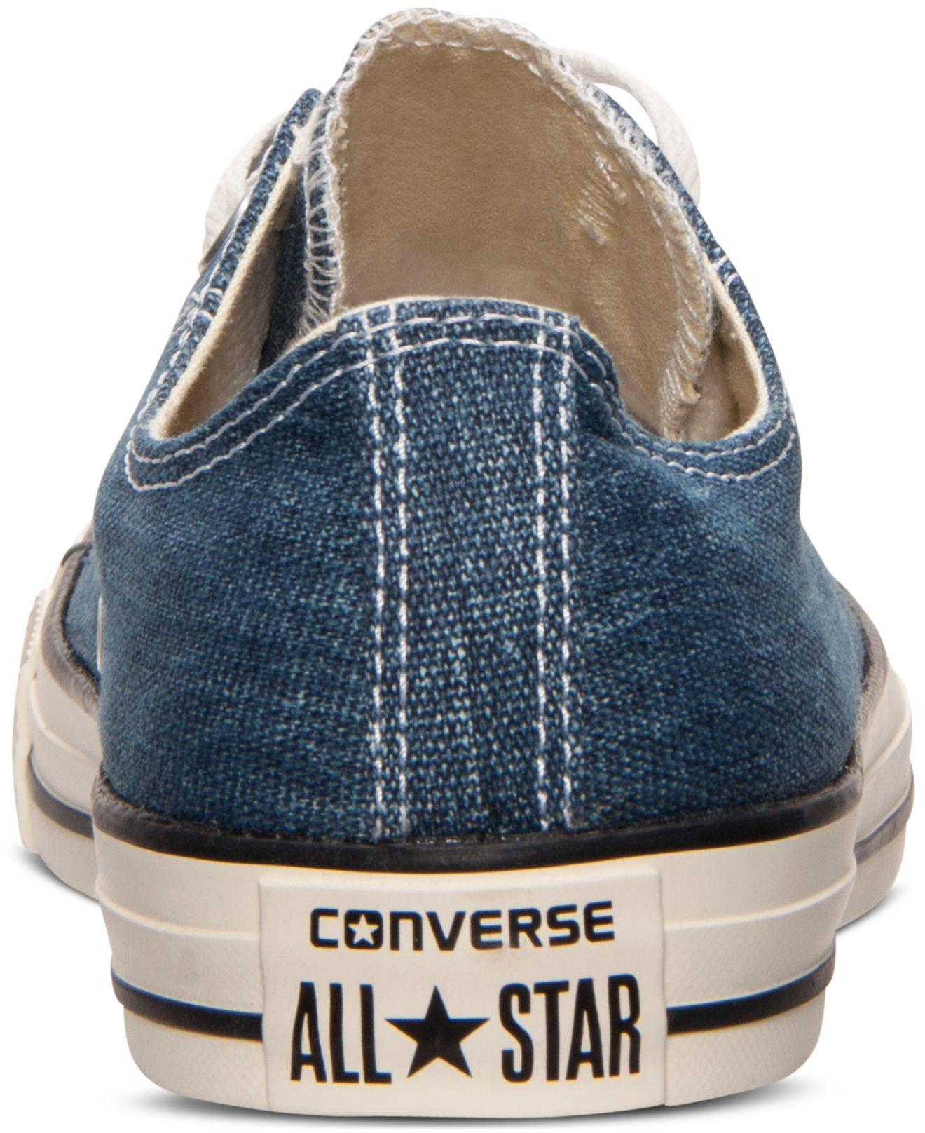 Converse Men's Chuck Taylor Ox Denim Casual Sneakers From Finish Line in  Blue for Men | Lyst