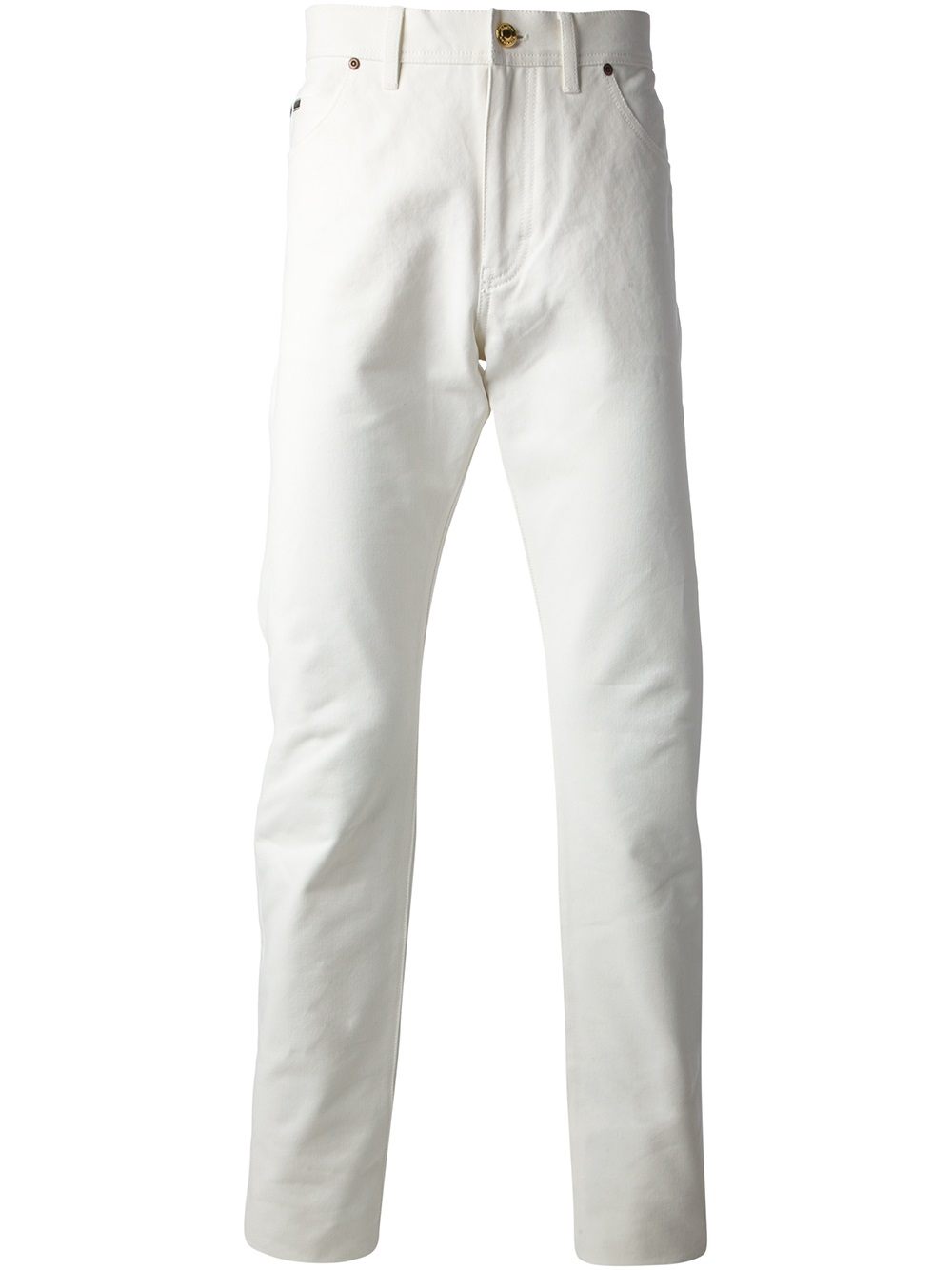 Tom Ford Slim Fit Jeans in White for Men - Lyst