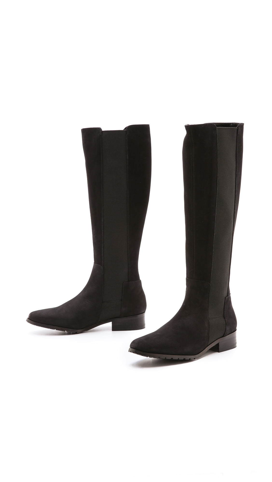 elastic back long boots