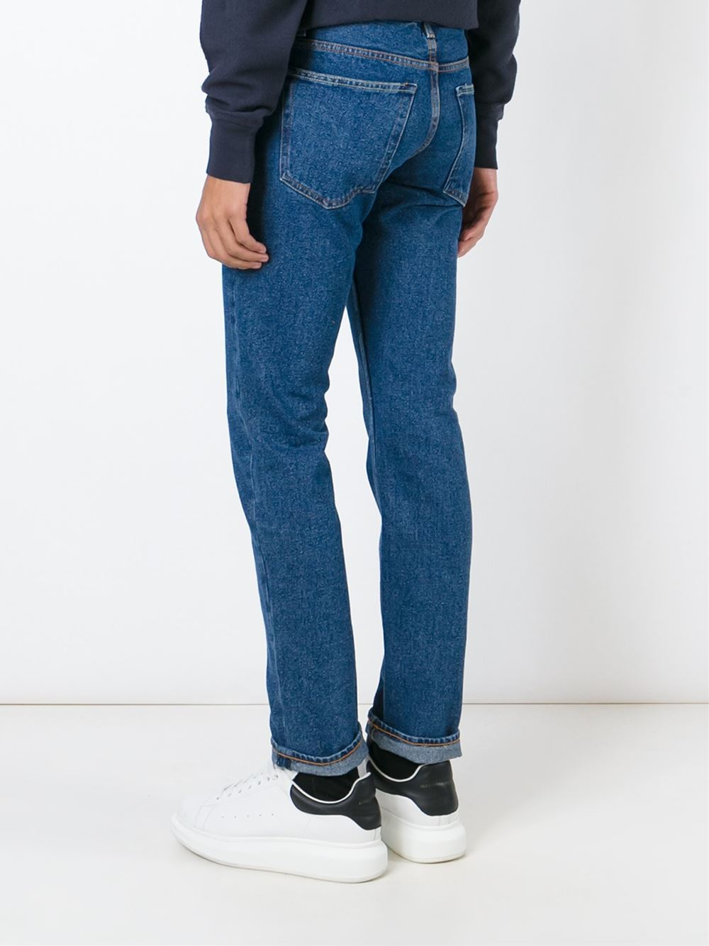 Lyst - Our Legacy 'first Cut' Stonewashed Jeans in Blue for Men