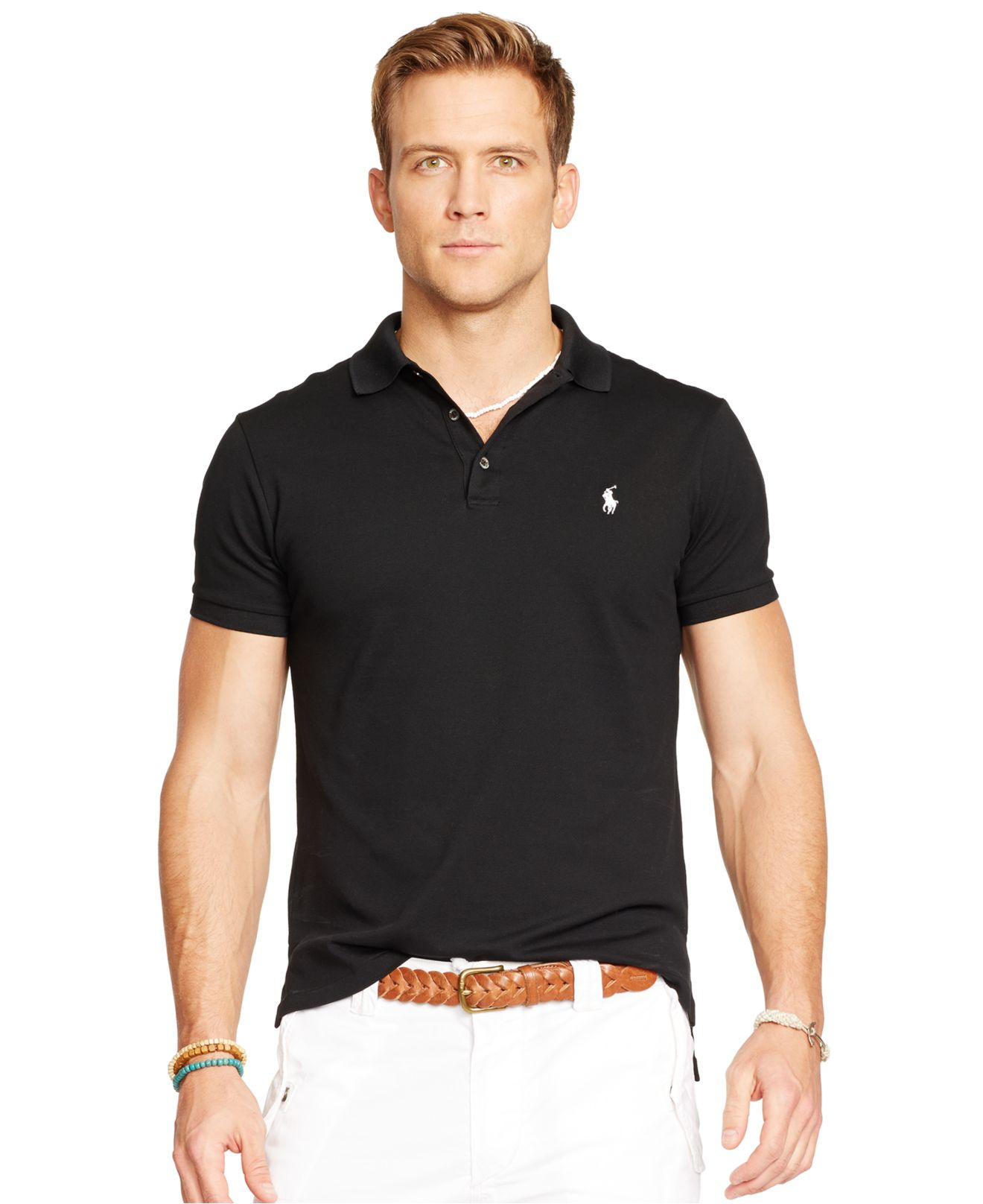 ralph lauren polo slim fit stretch mesh
