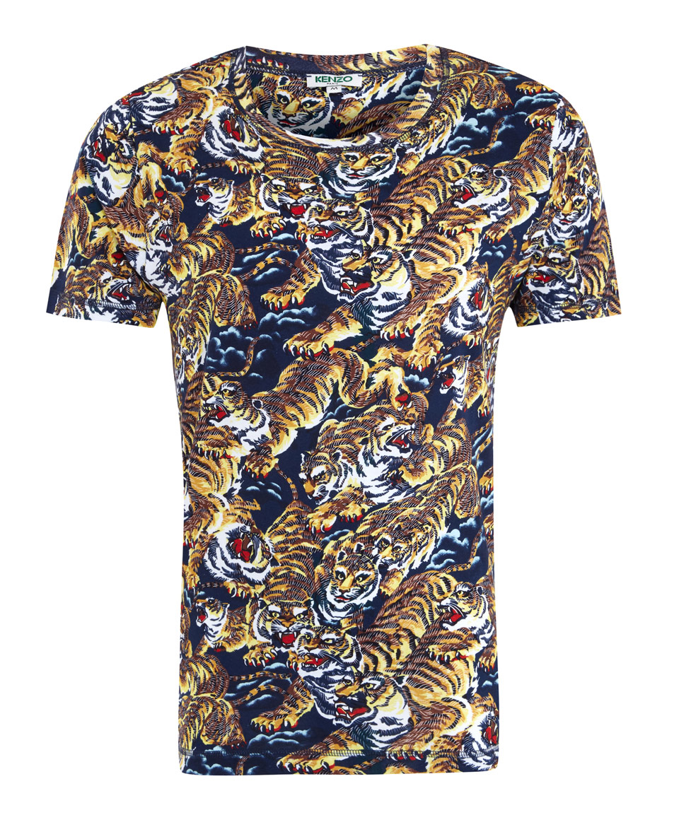 kenzo tiger tee