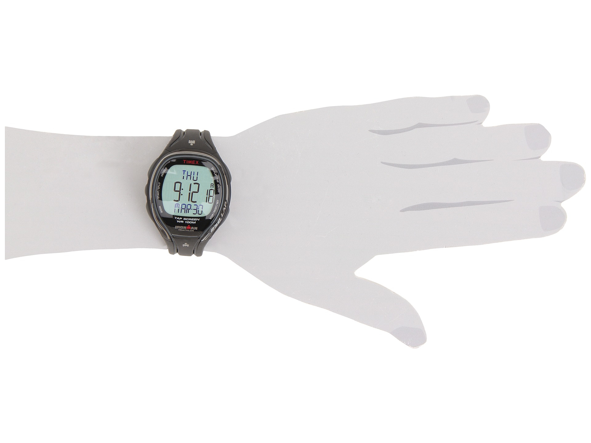 timex ironman sleek 250 lap