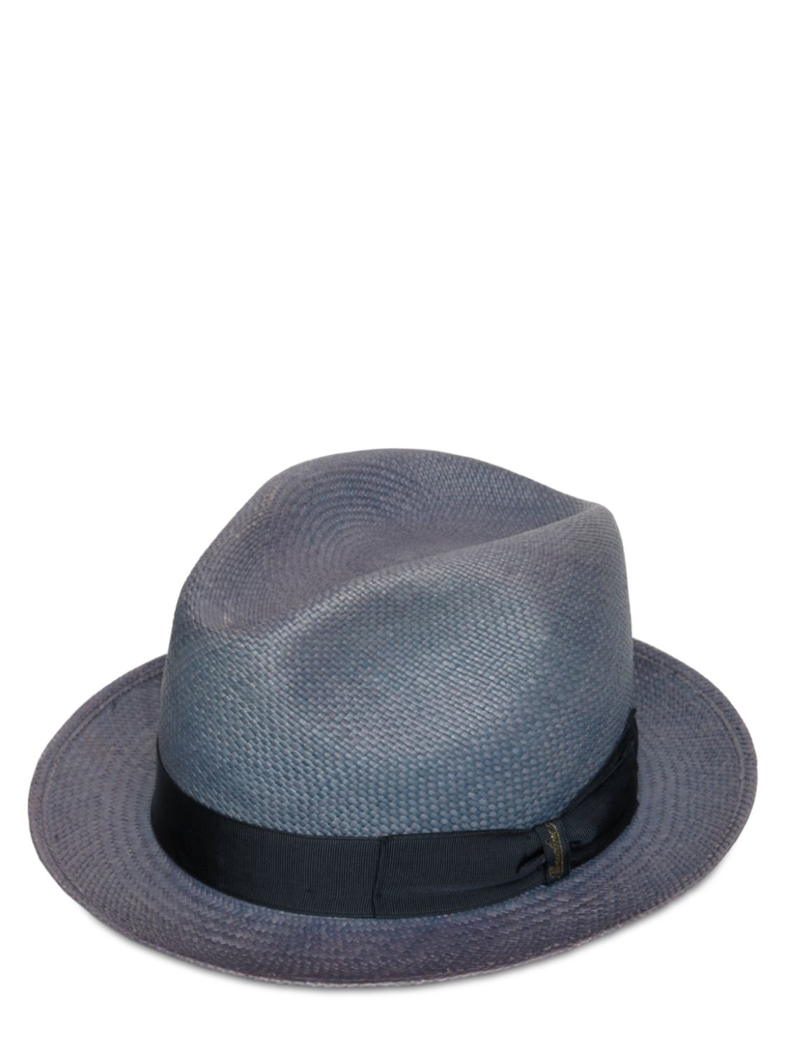 mens small brim straw hats