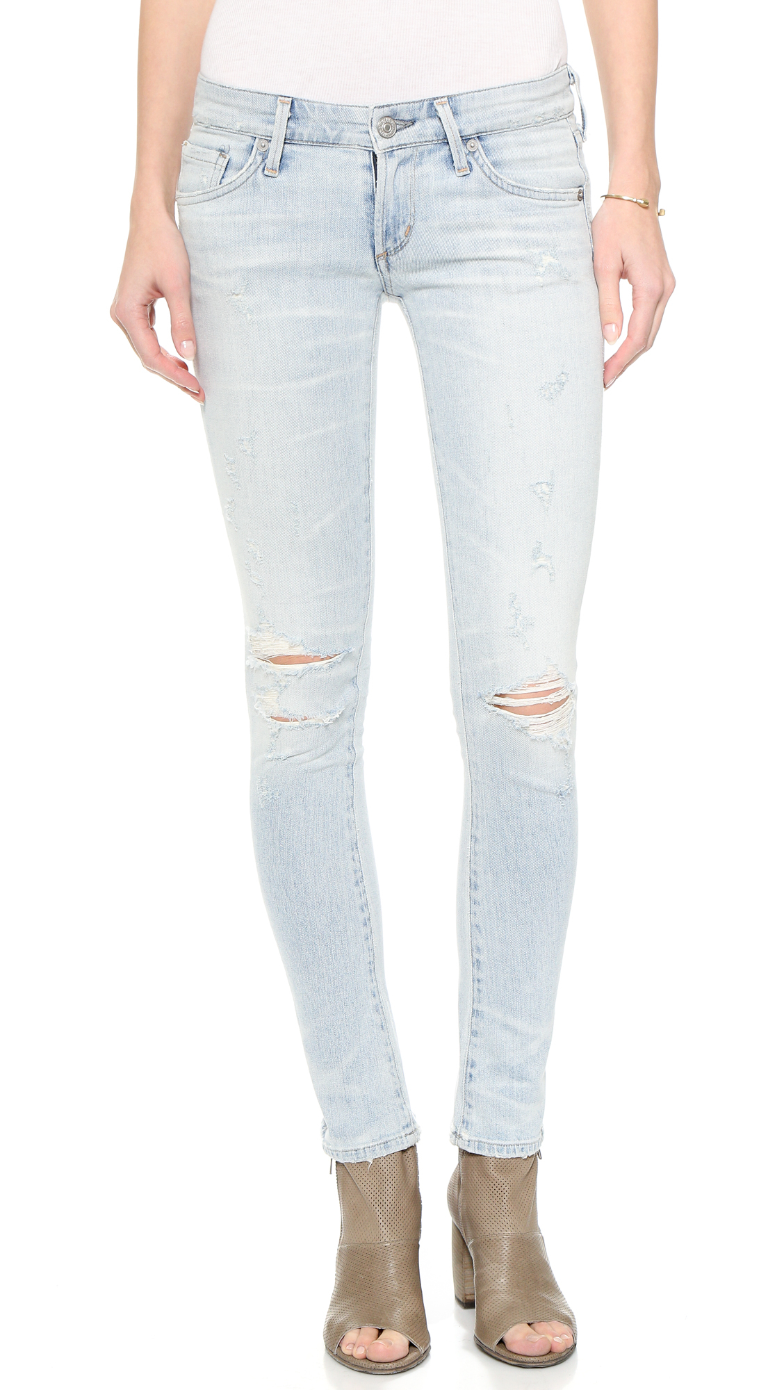 washed out jeans for her