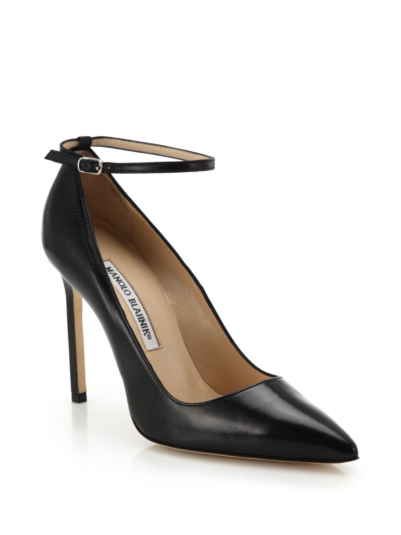 manolo blahnik t strap