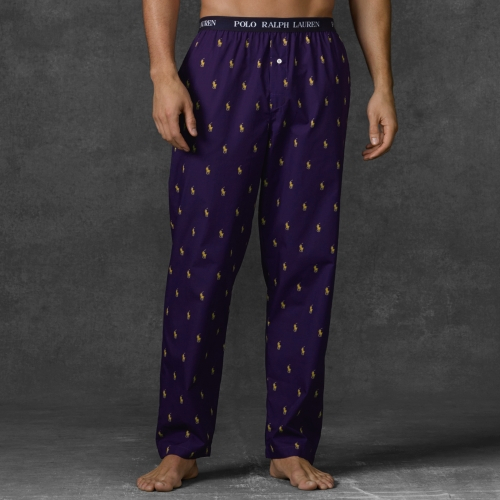 ralph lauren allover pony pants