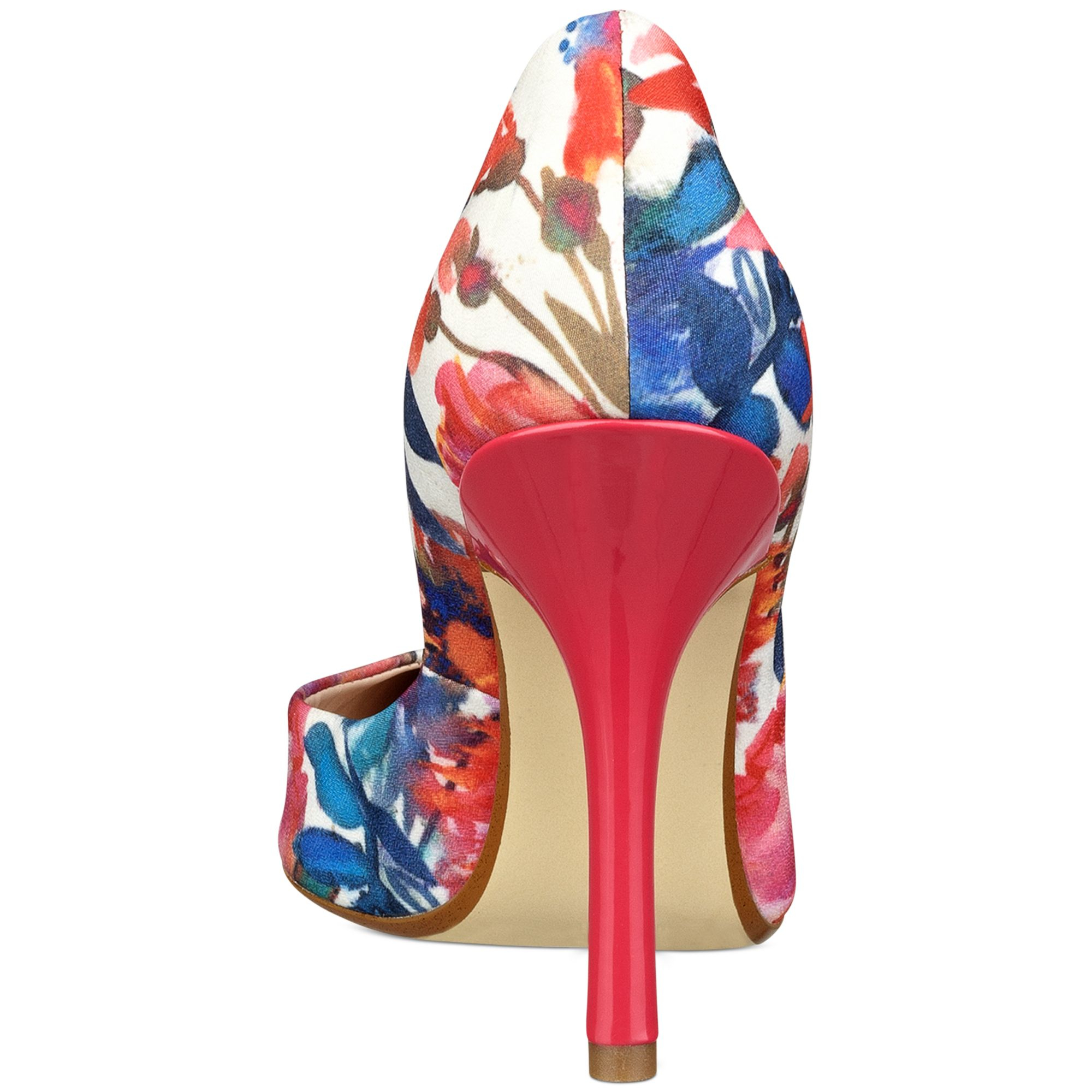 Guess Carrie Pumps in Pink Floral (Pink) Lyst