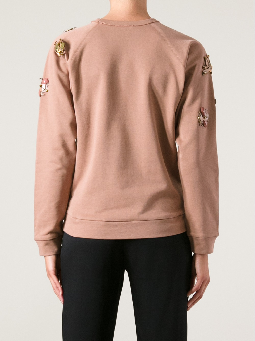 Lanvin Cotton Logo Sweater | Harrods US