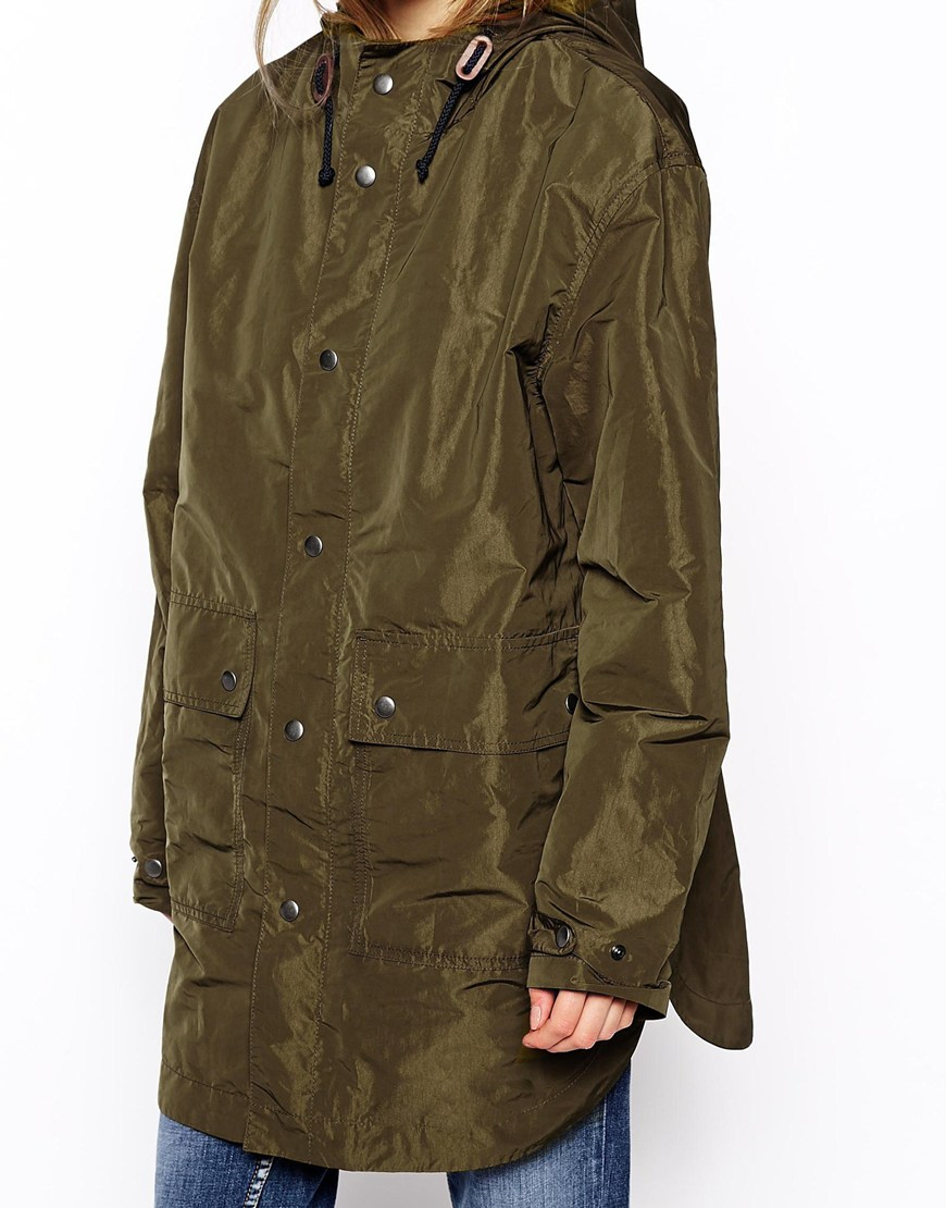 Lyst Jack Wills Lightweight Parka in Green