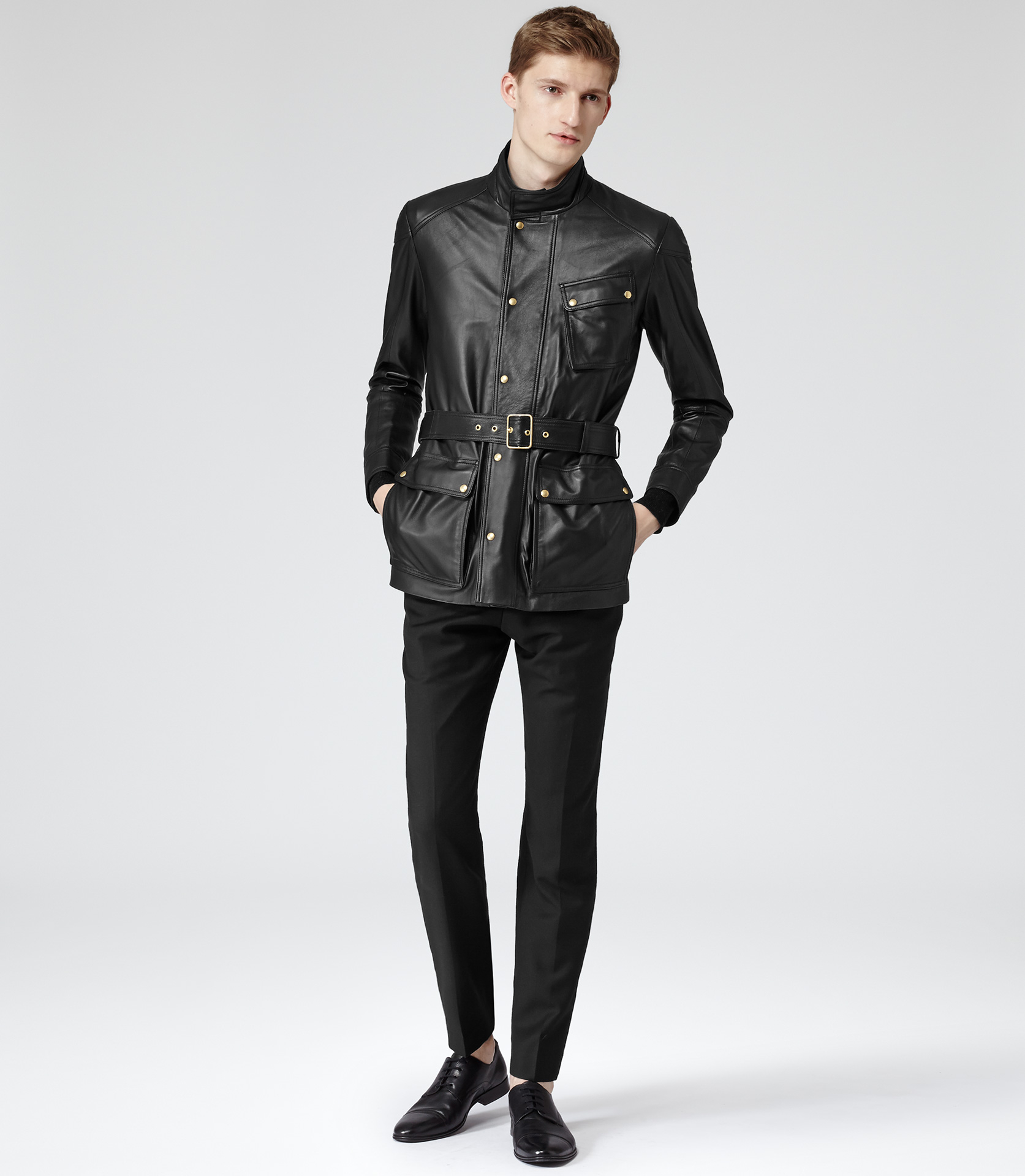 patriot leather jacket