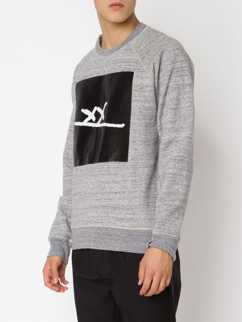 Sequins Embroidered Xx Sweatshirt