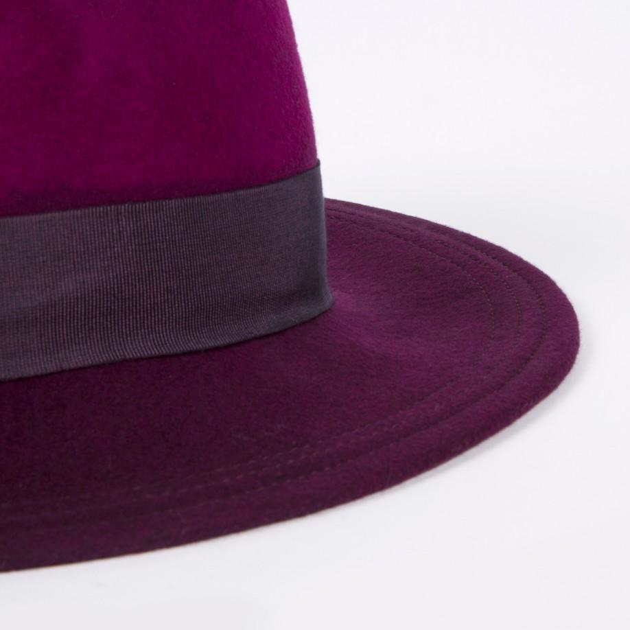 Paul smith Women's Purple Dégradé Woolfelt Fedora Hat in Purple Lyst