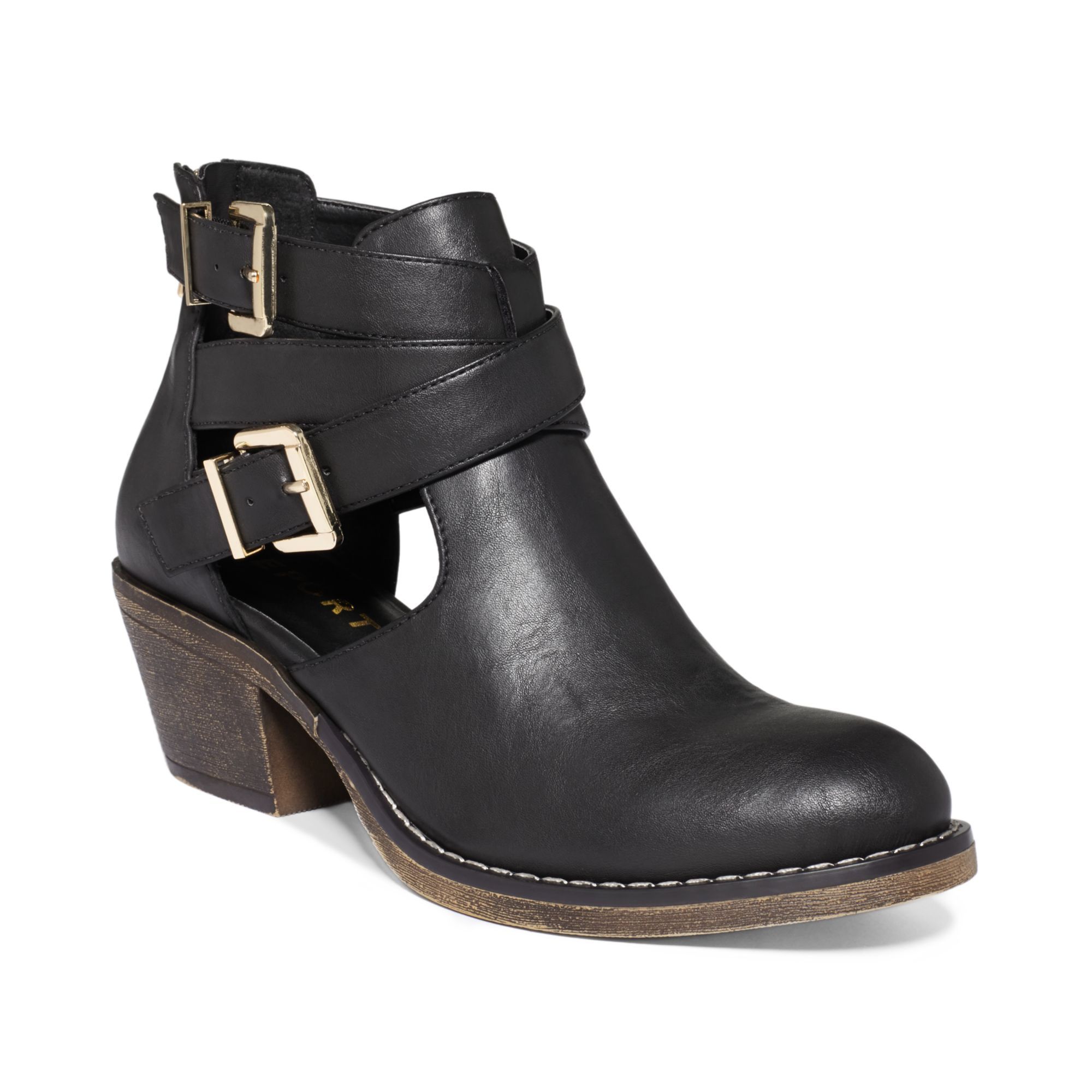 Black cutout booties For a limited time, save up to 60% on stylish shoes & boots for women from Qupid on zulily. Shop styles from trendy booties & wedges to casual flats & sneakers.