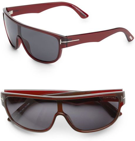 Tom ford ace oversized shield sunglasses #2
