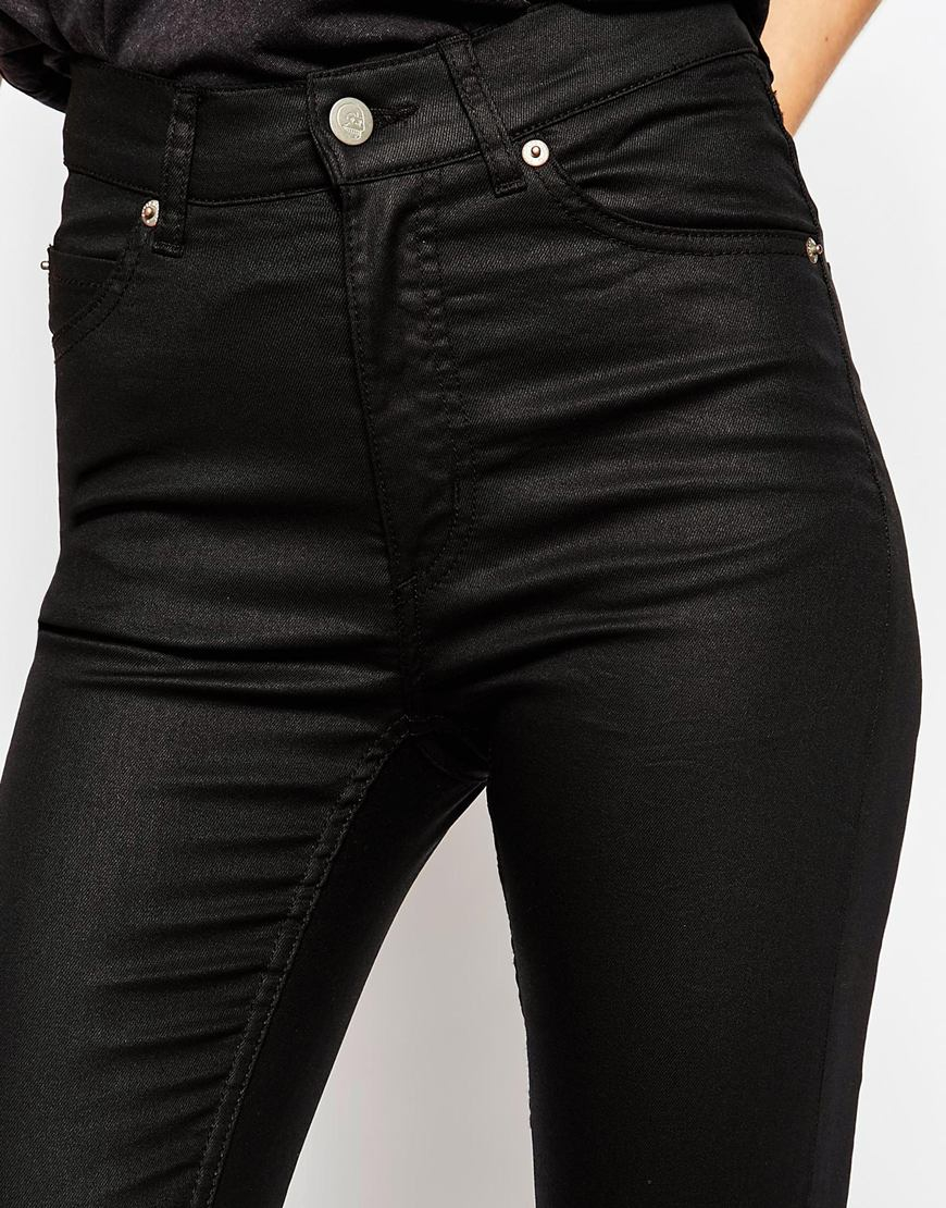 black coated jeans high waisted for Sale OFF 68%