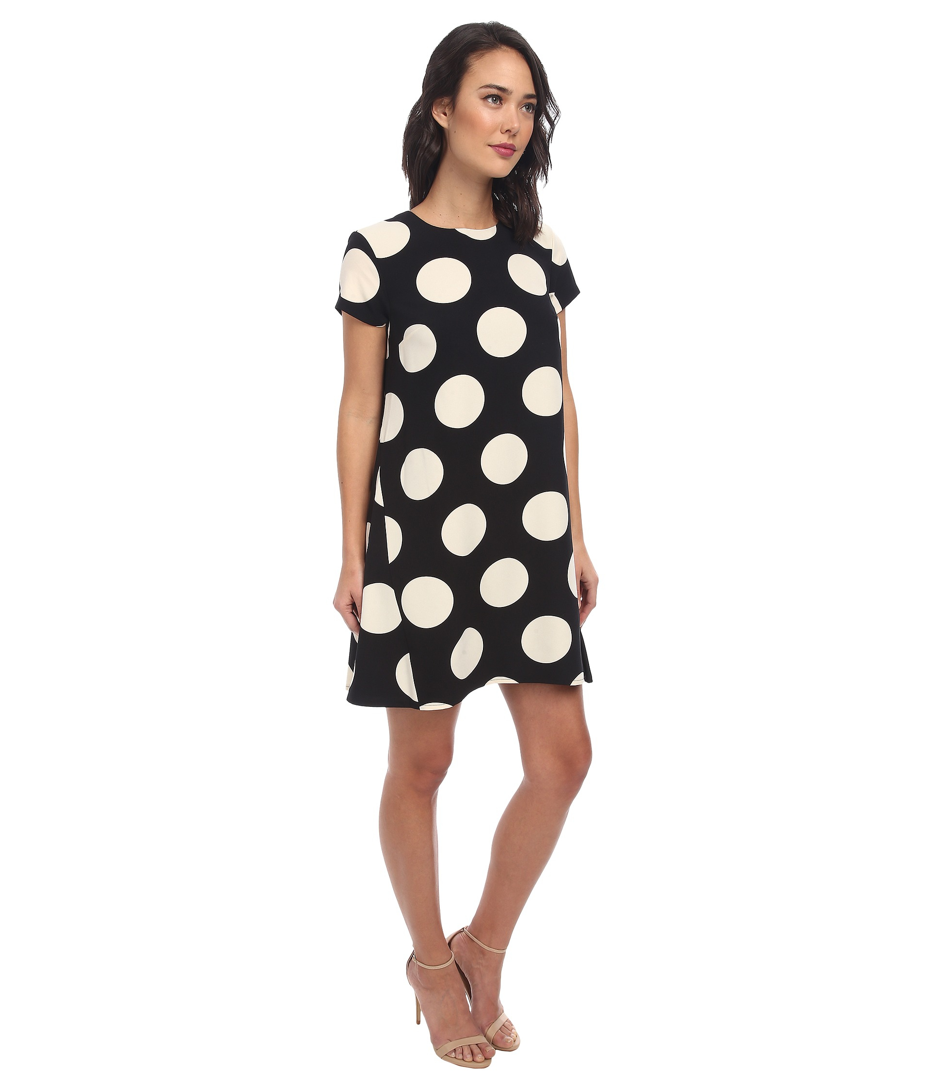 donna morgan polka dot dress