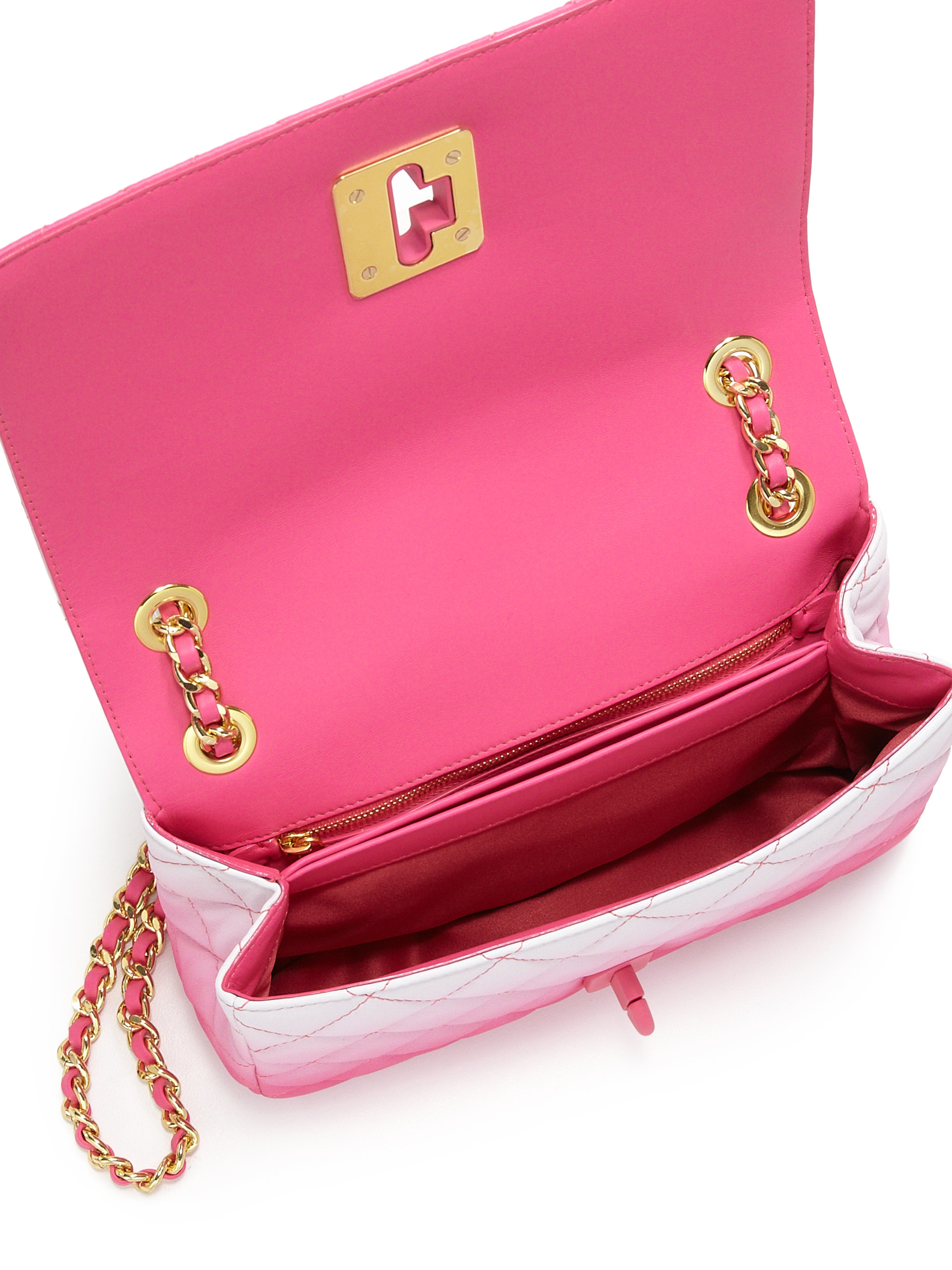 black moschino changing bag