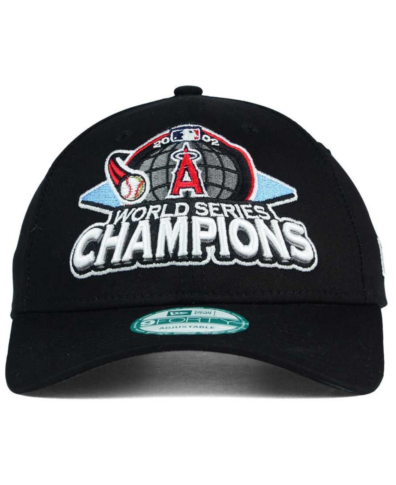 los angeles angels 2002 world series hat