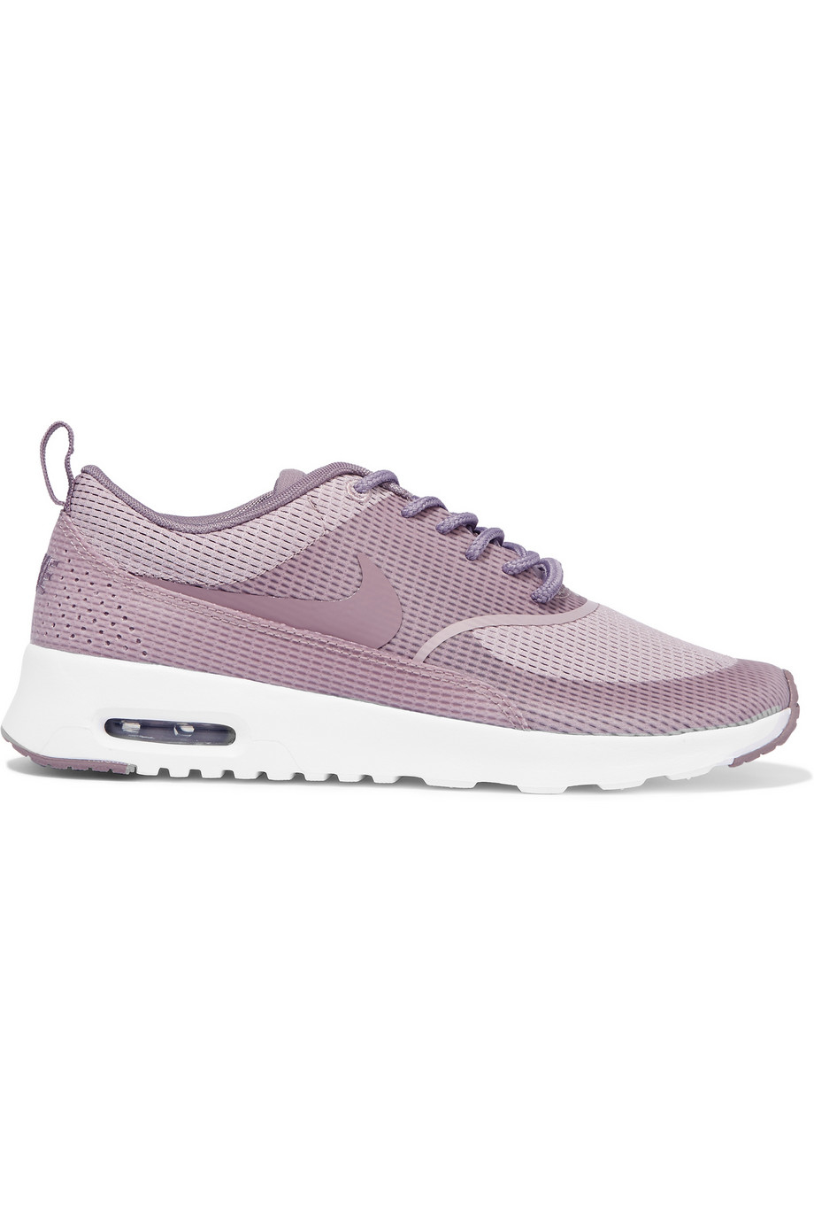 nike air max thea mesh and faux leather sneakers