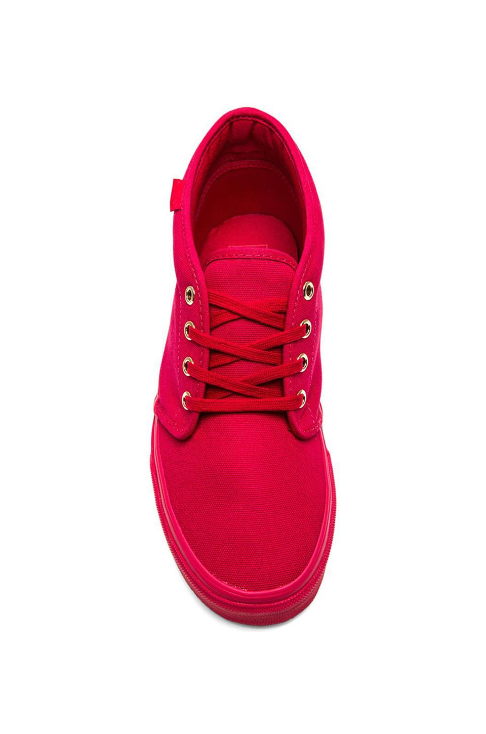 red vans chukka boots