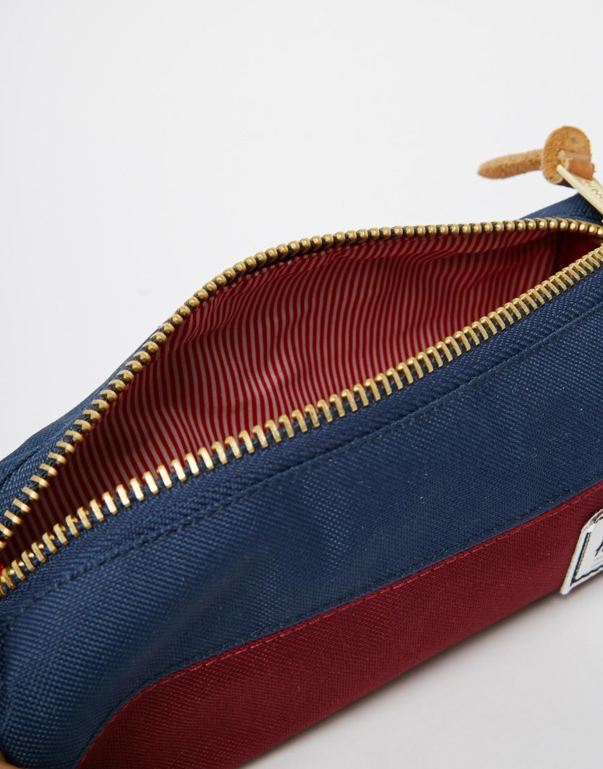 Herschel supply co. Herschel Settlement Pencil Case in Red Lyst
