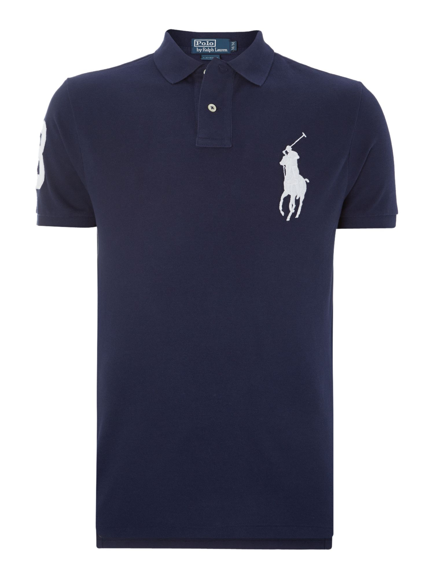 Polo ralph lauren Large Polo Player Polo Shirt in Blue for Men | Lyst