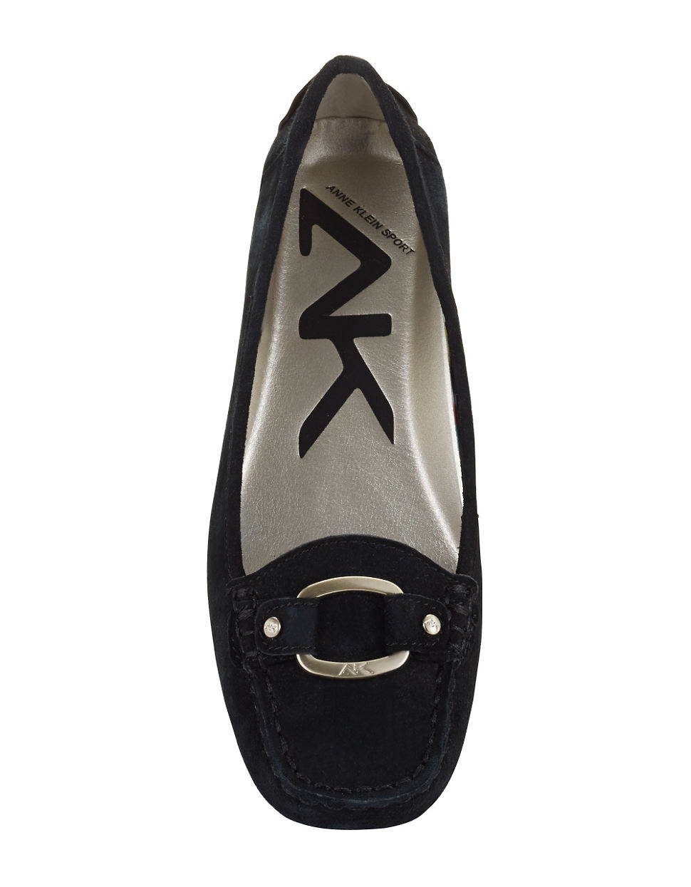 anne klein loafers black