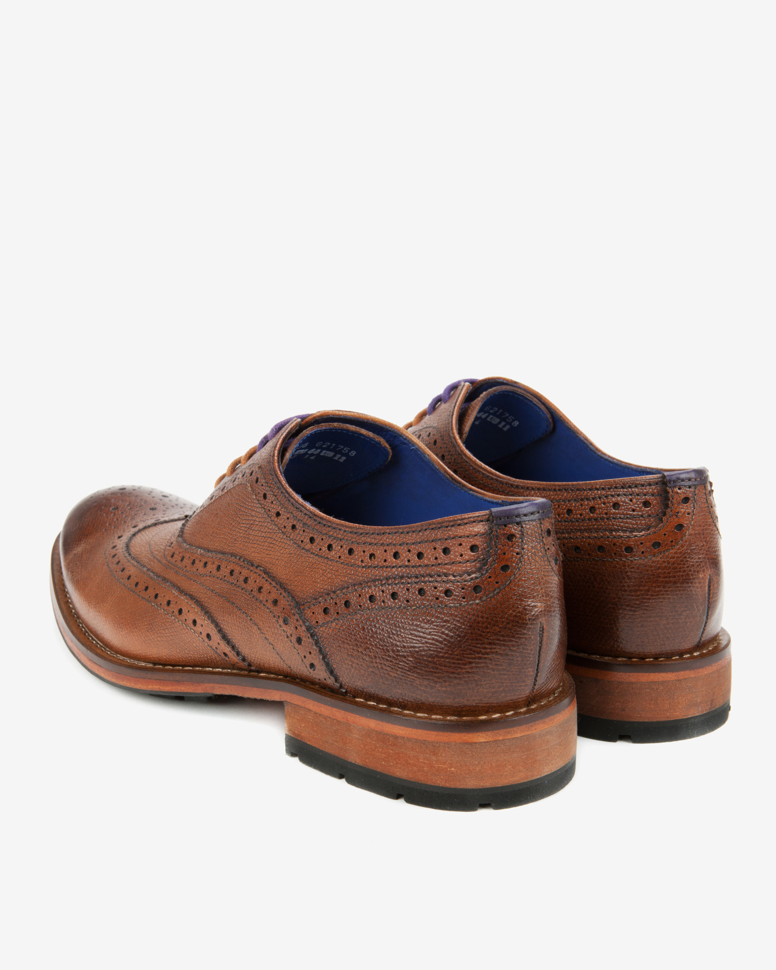 ted baker brown brogues