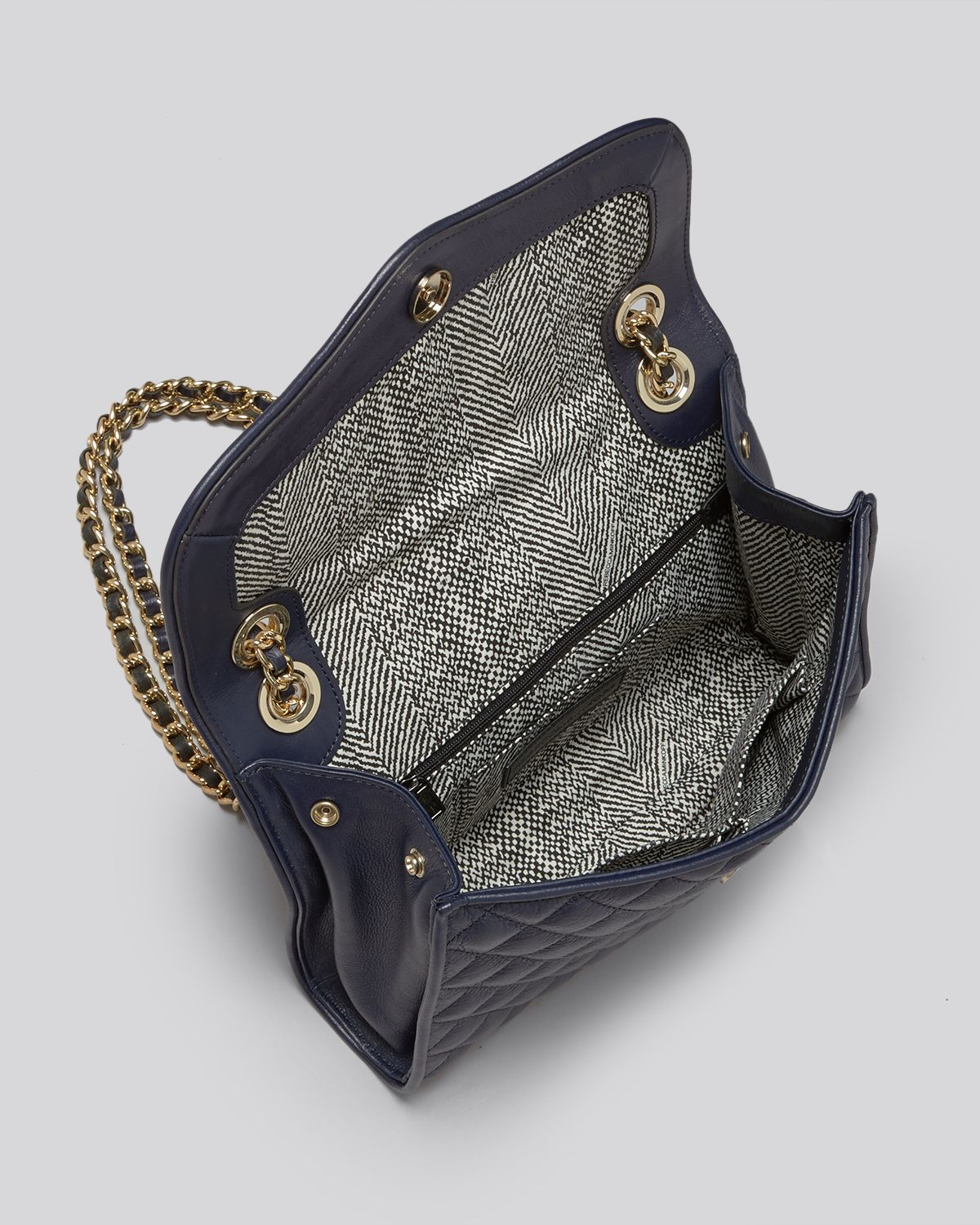 Lyst Rebecca Minkoff Shoulder Bag Quilted Affair With Gold Tone