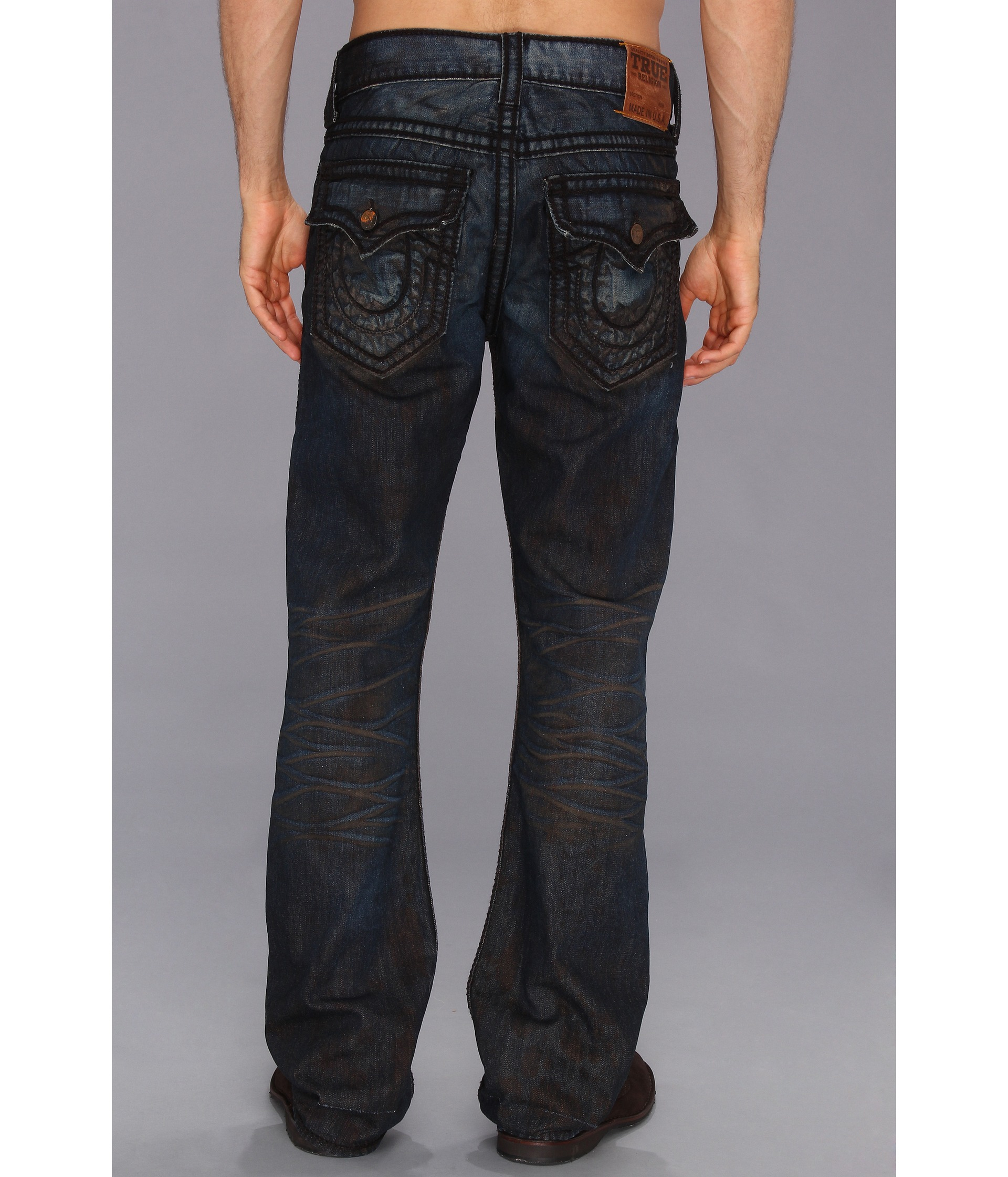 true religion rope stitch jeans