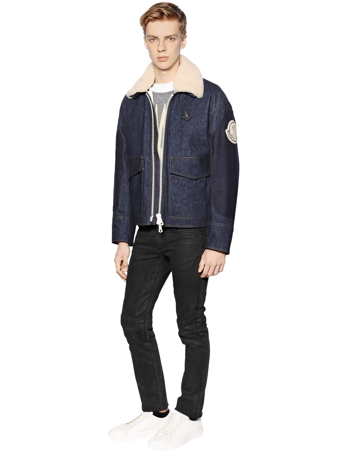 moncler denim jacket