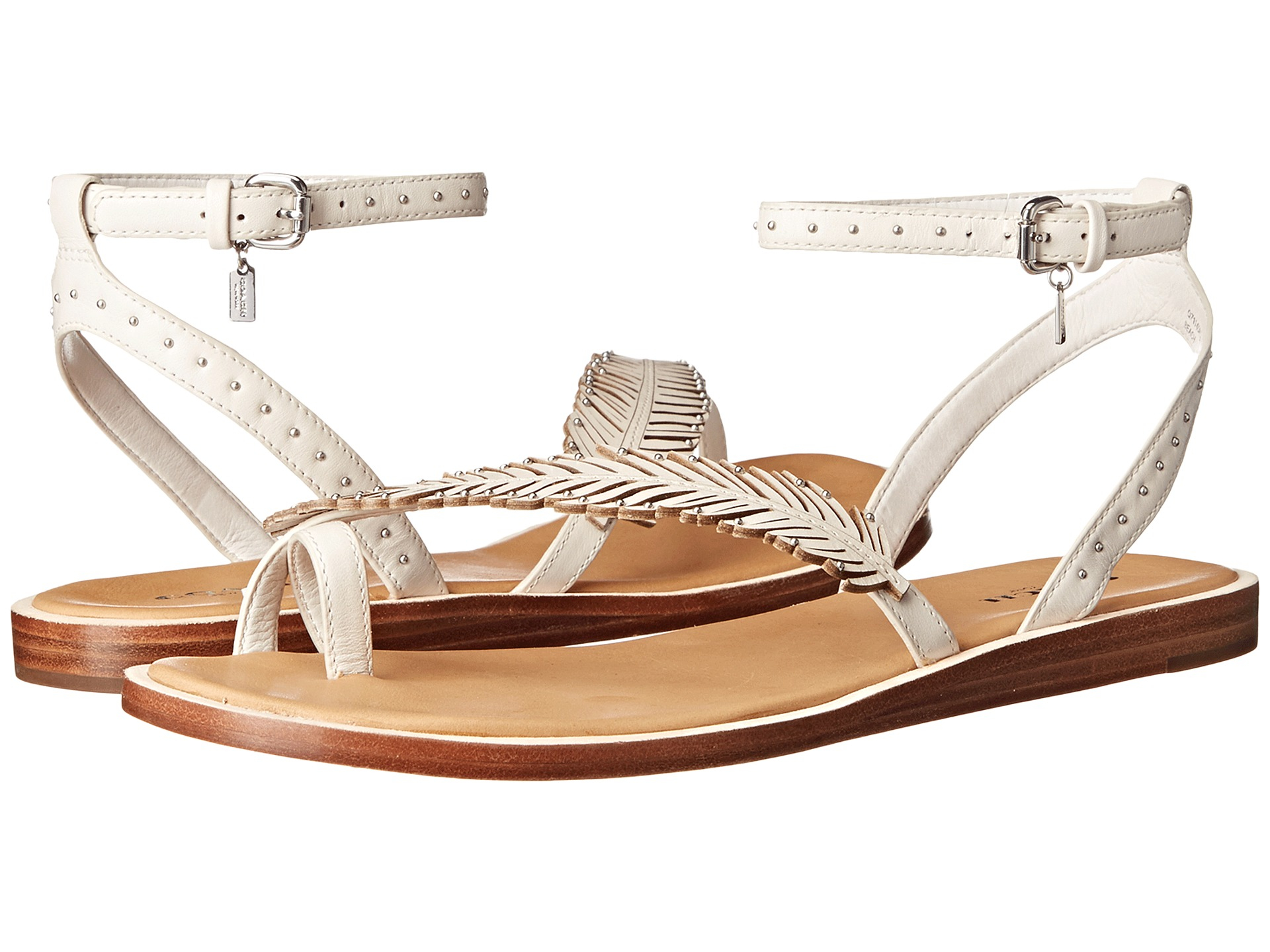coach beach sandals