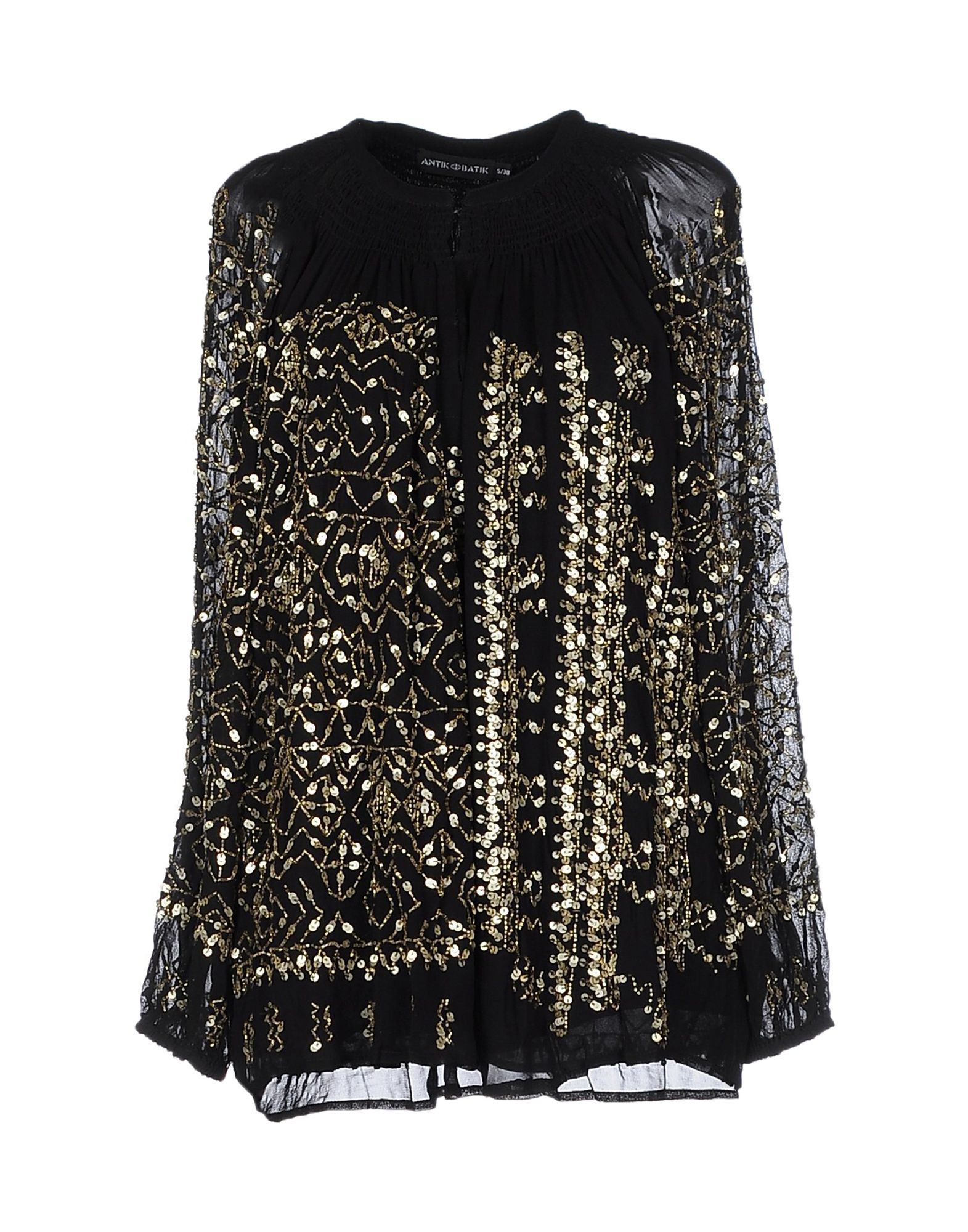 Antik batik Blouse in Black Antik batik Blouse in Black