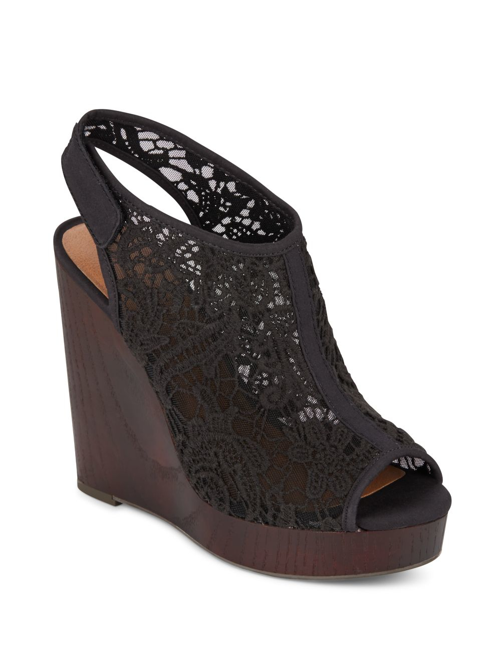 black lucky brand wedges