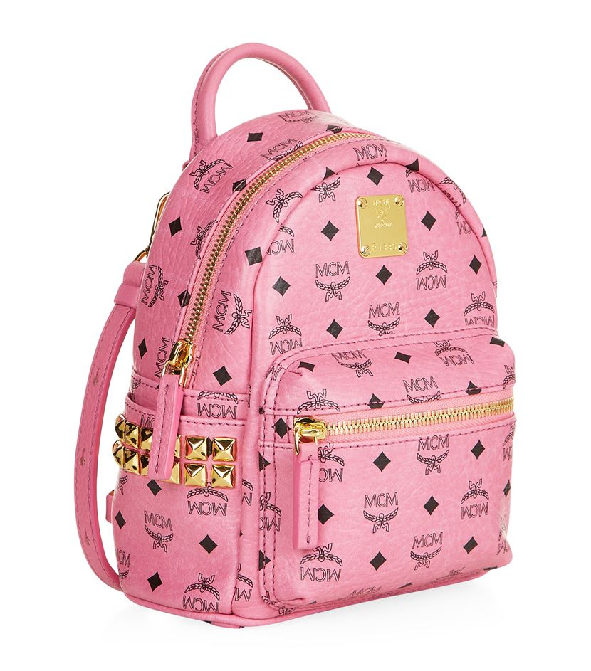 MCM Bebe Boo Backpack in Light Pink (Pink) - Lyst